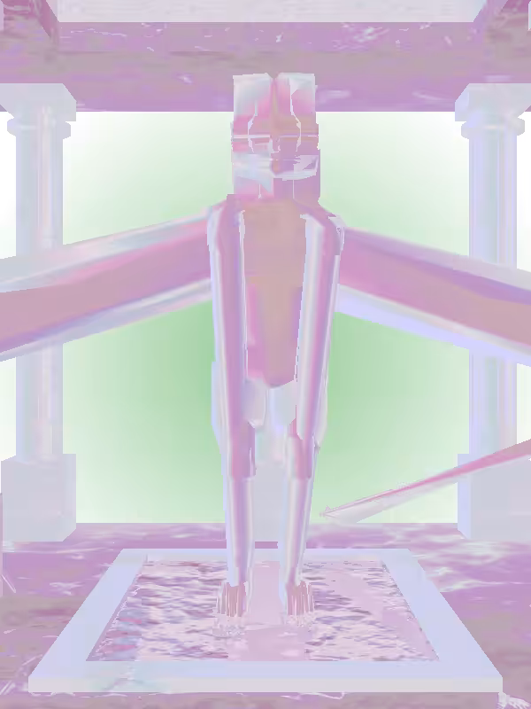HeavenComputer: The Jumping Luminescent Beige Man #366