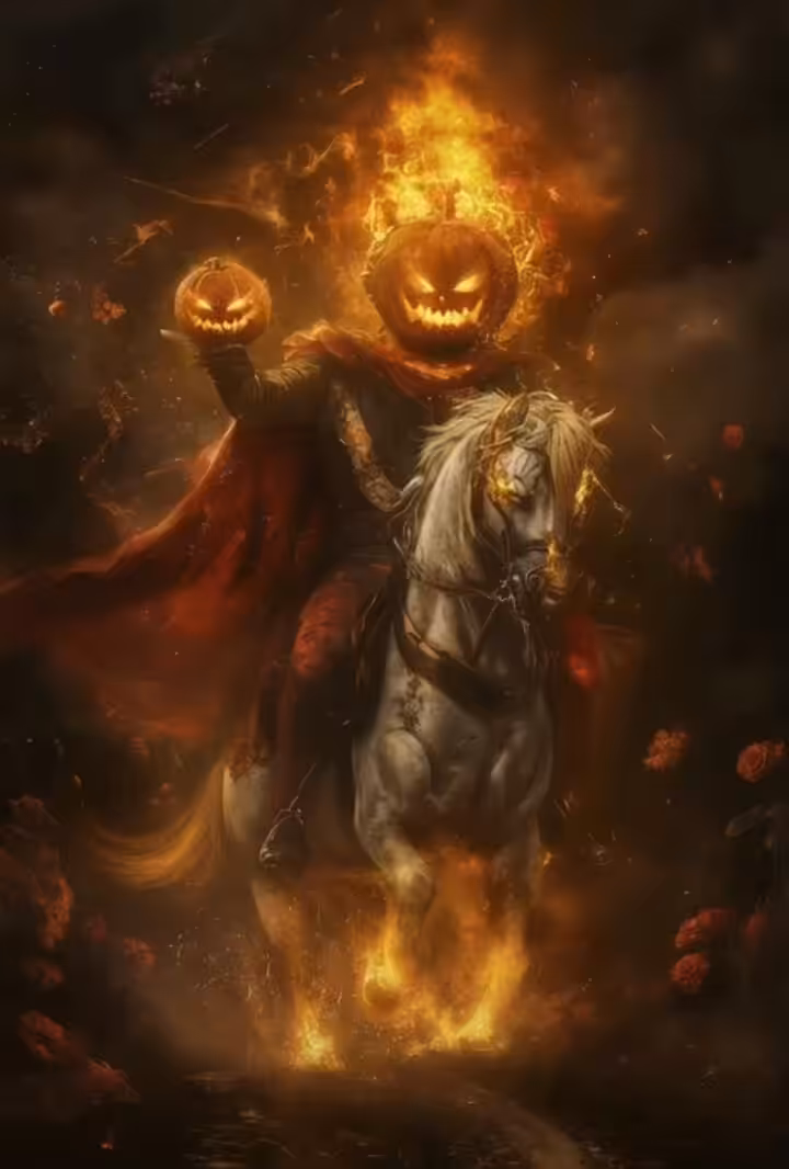 The pumpkin Horseman