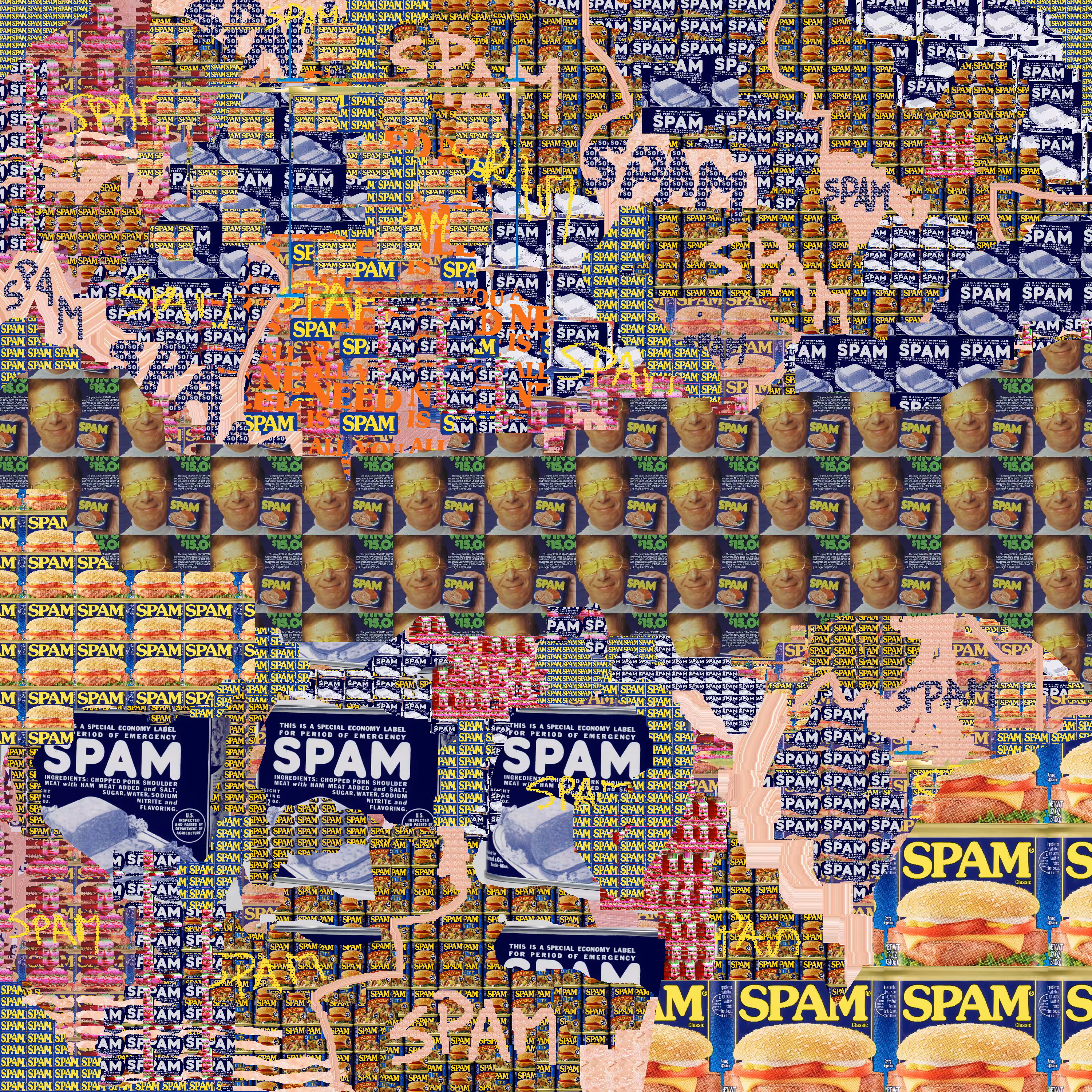 SPAM TEXTURE MAPS