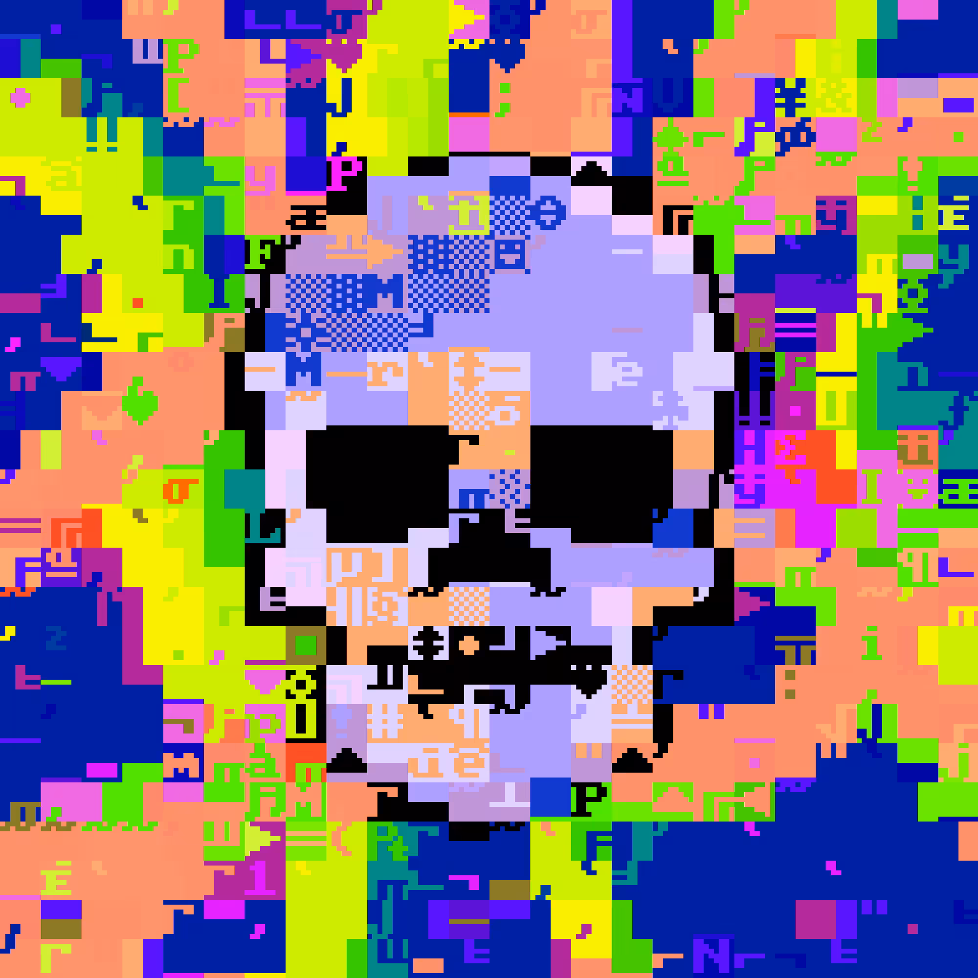 DOS Skull 0734
