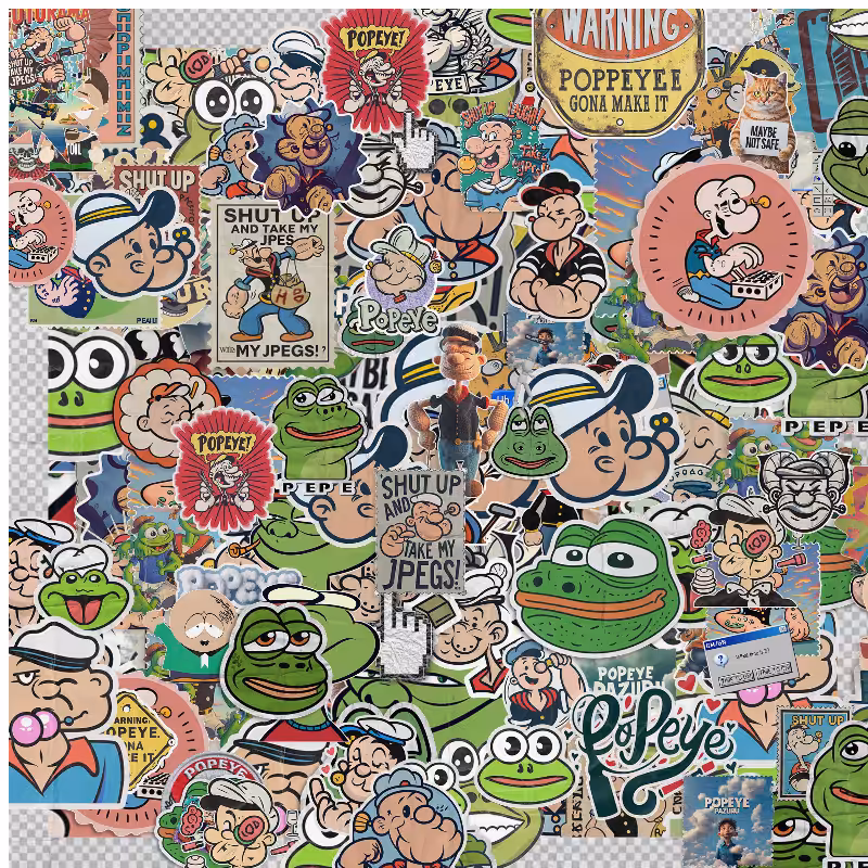 Sticker addict: PEPEYE #54