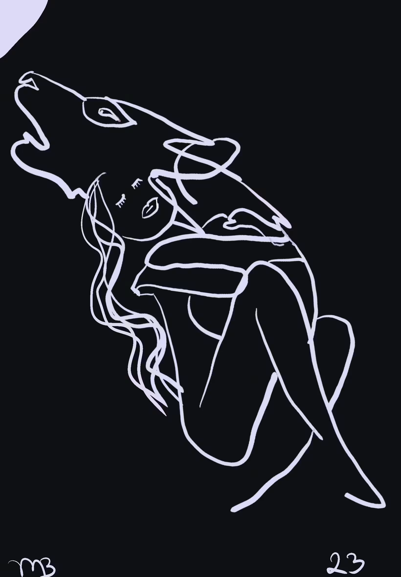 One with the moon