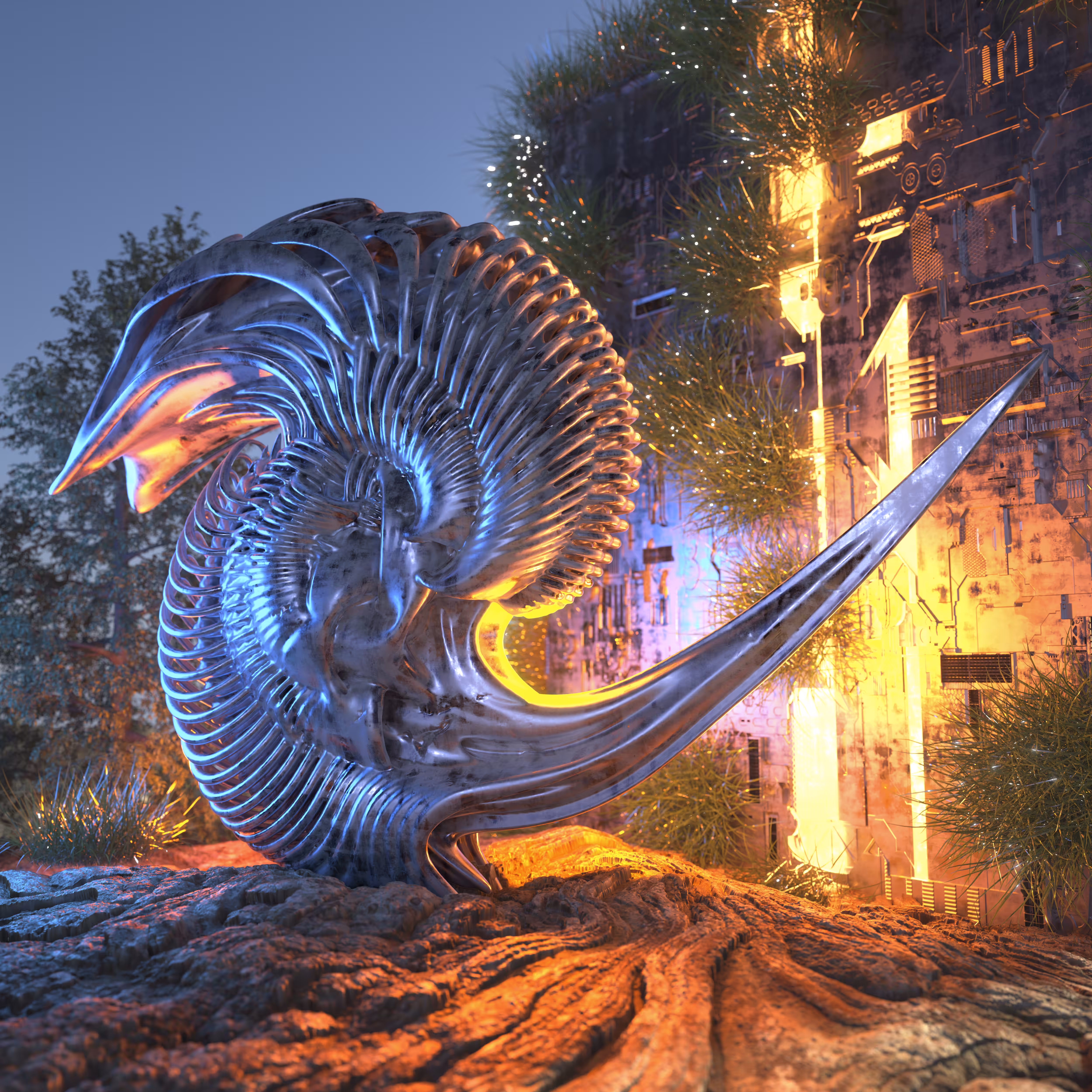 New primordial life form ready to live.