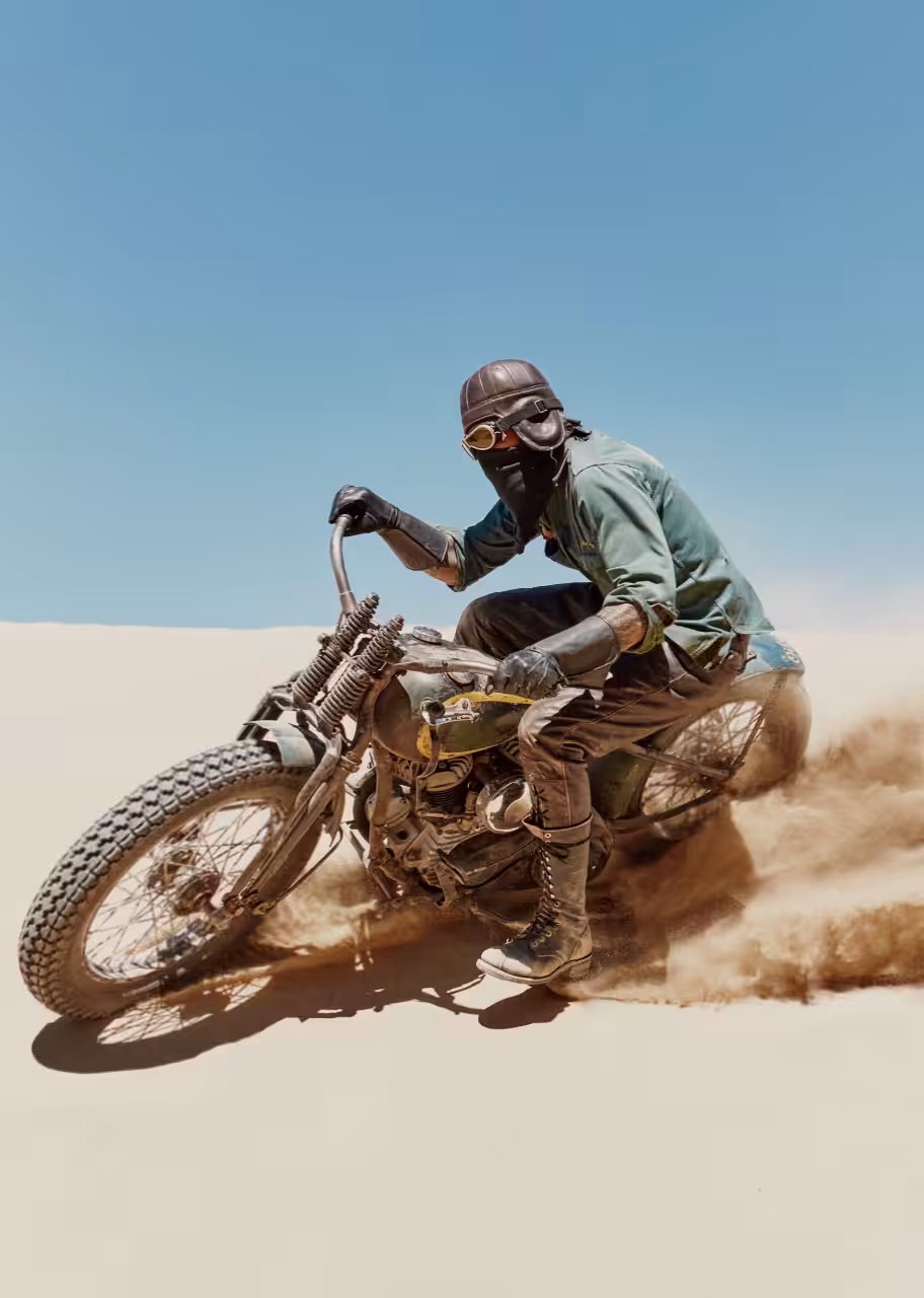 Sand, Metal & Movement.