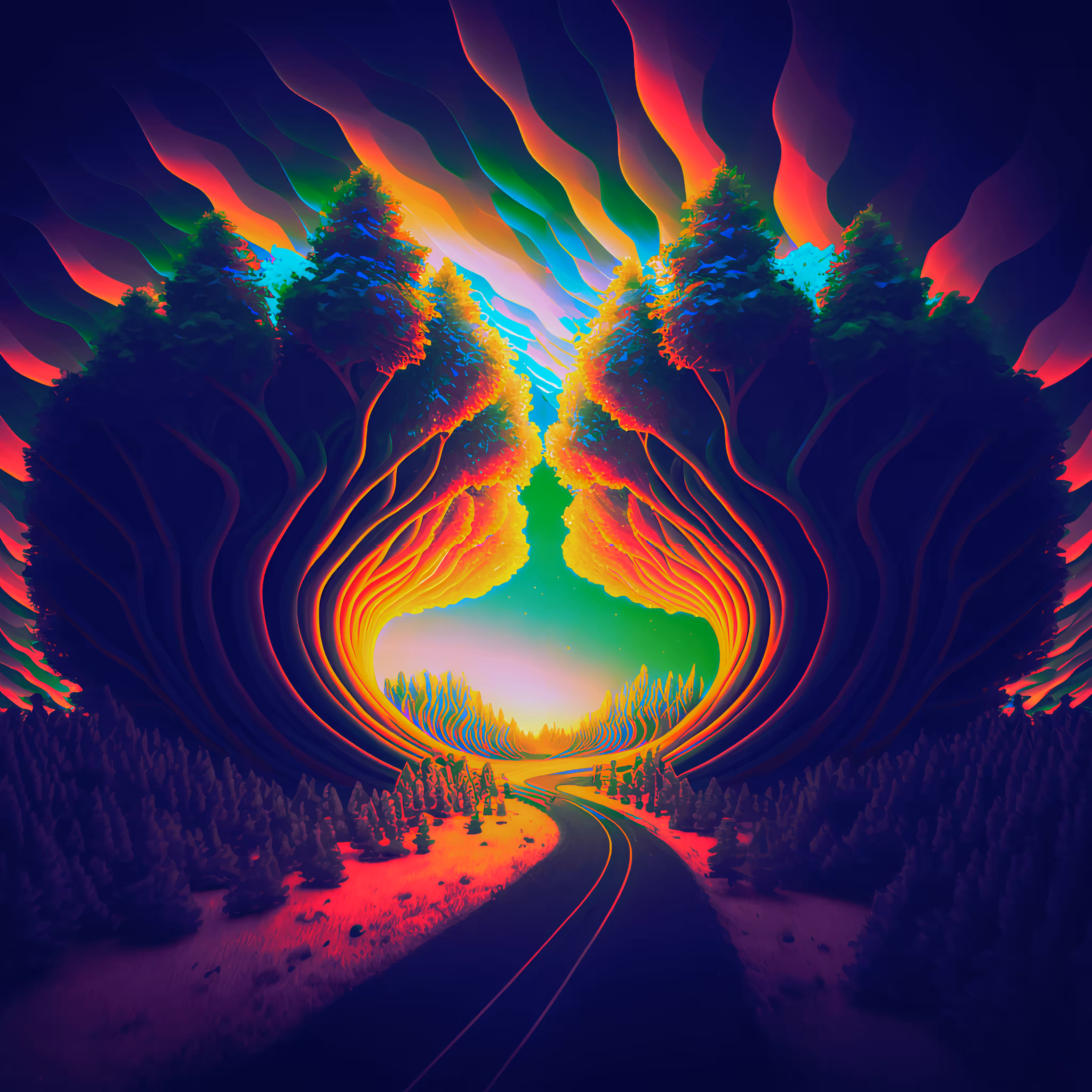 Tangerine Trees