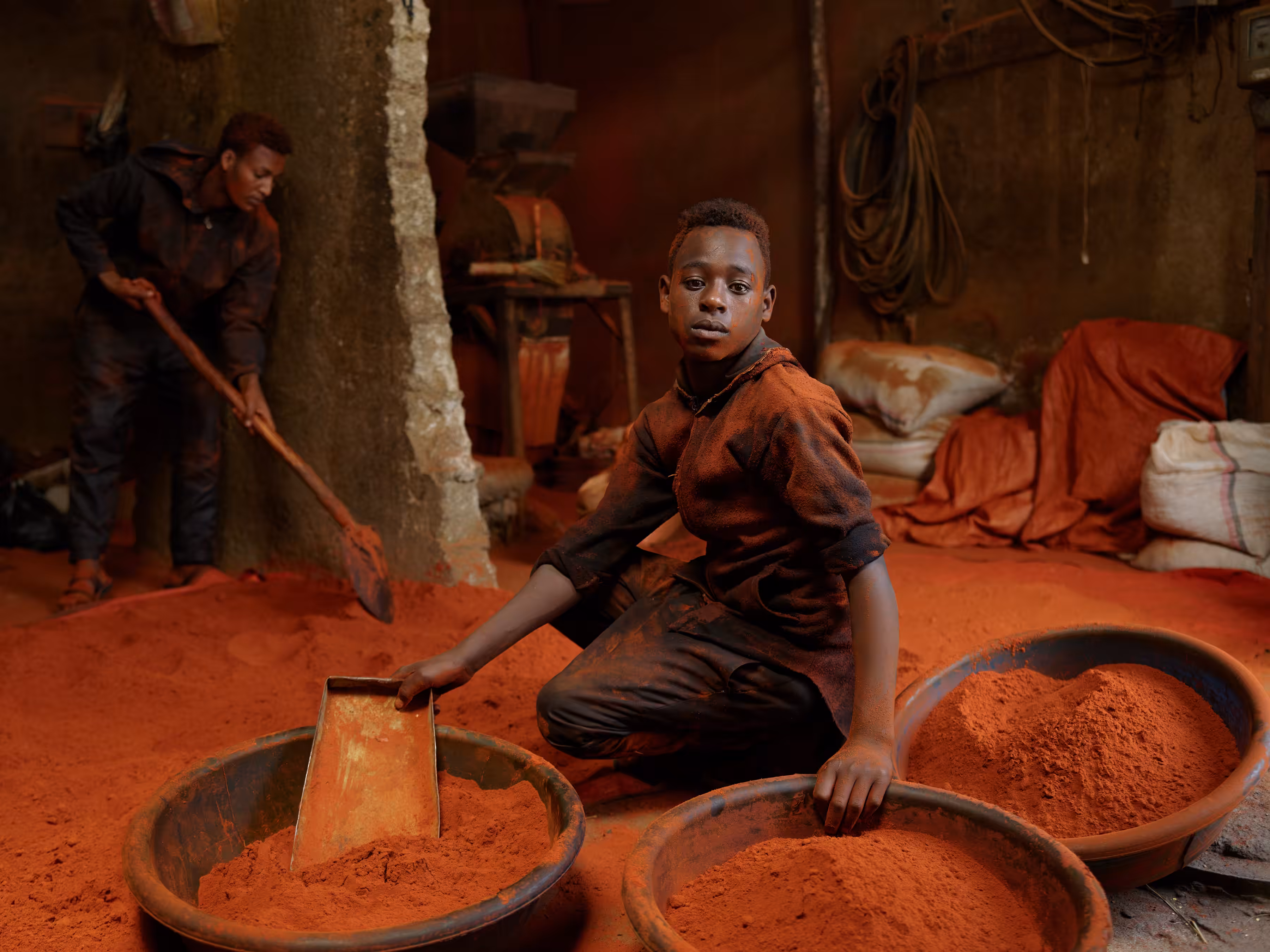 Ethiopia - Seamir, a Berbere Grind House Worker
