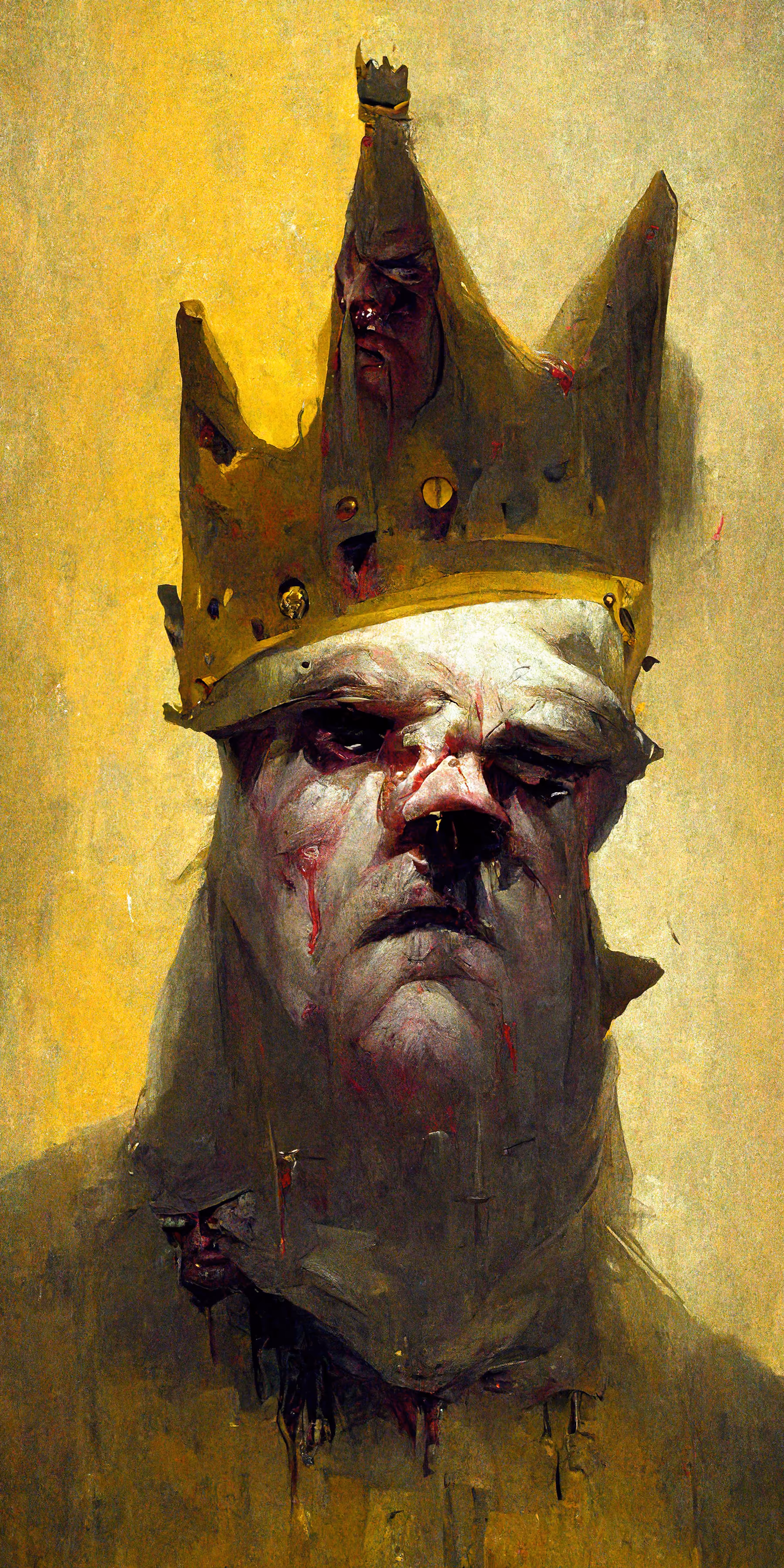 I said: "Hail to the king!"