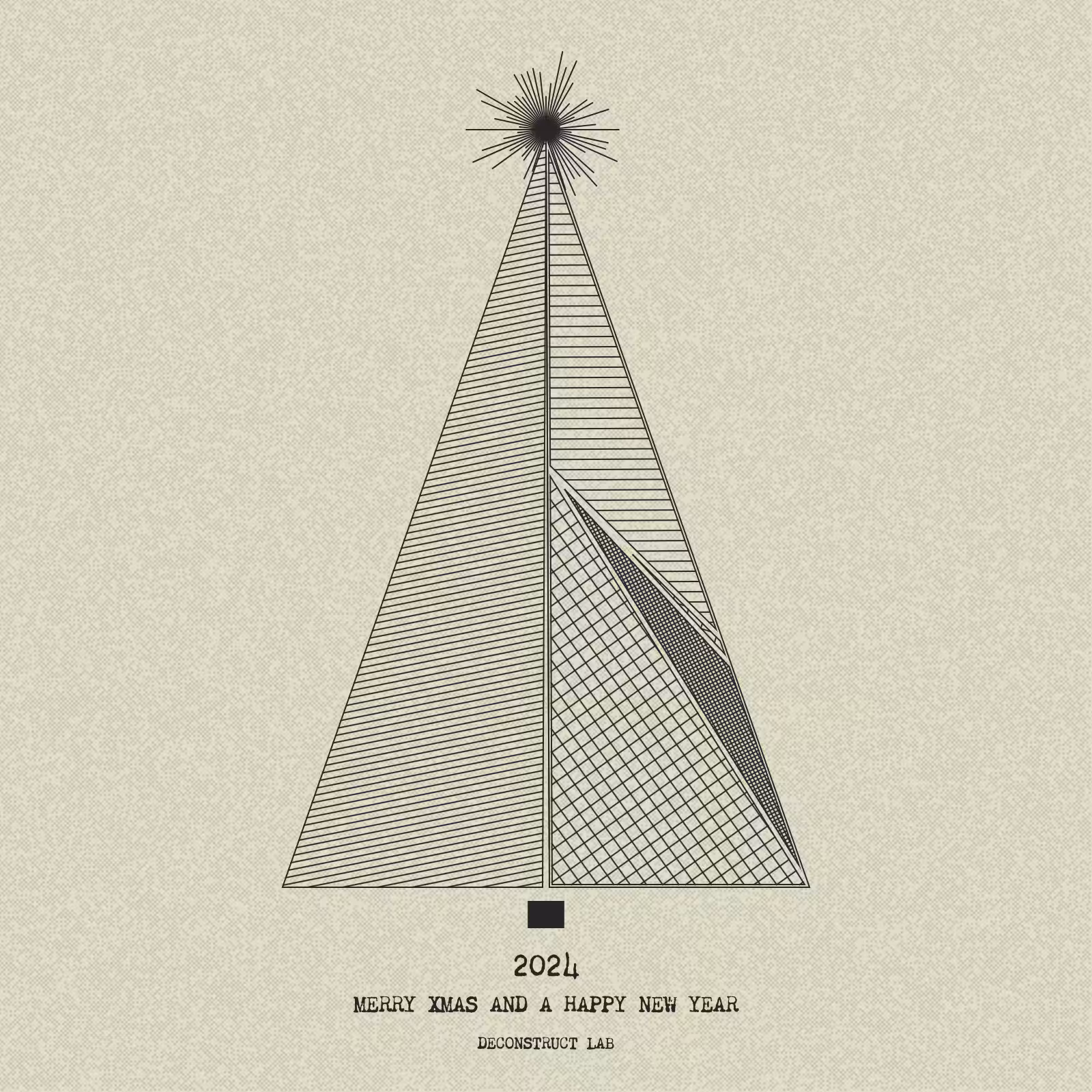Have Yourself a Merry Little Geometric Tree #213