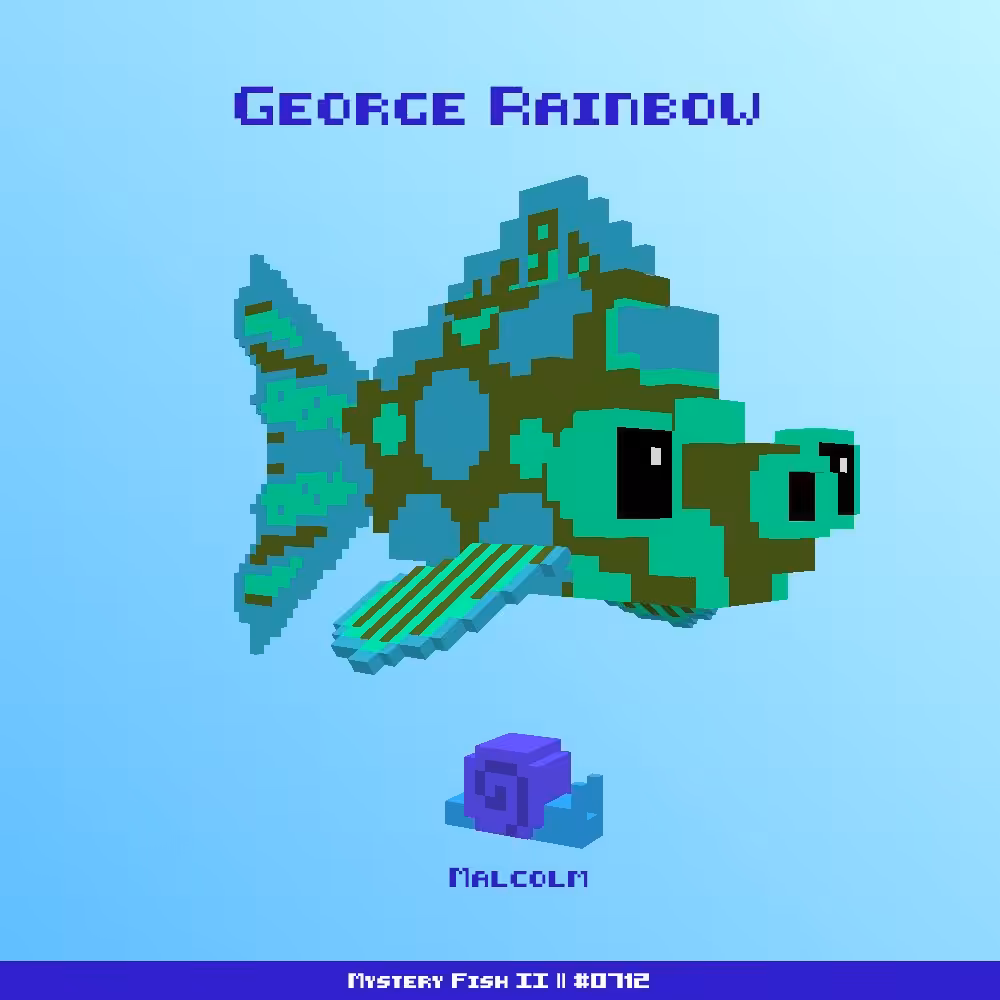 George Rainbow :: Mystery Fish 0712/1000