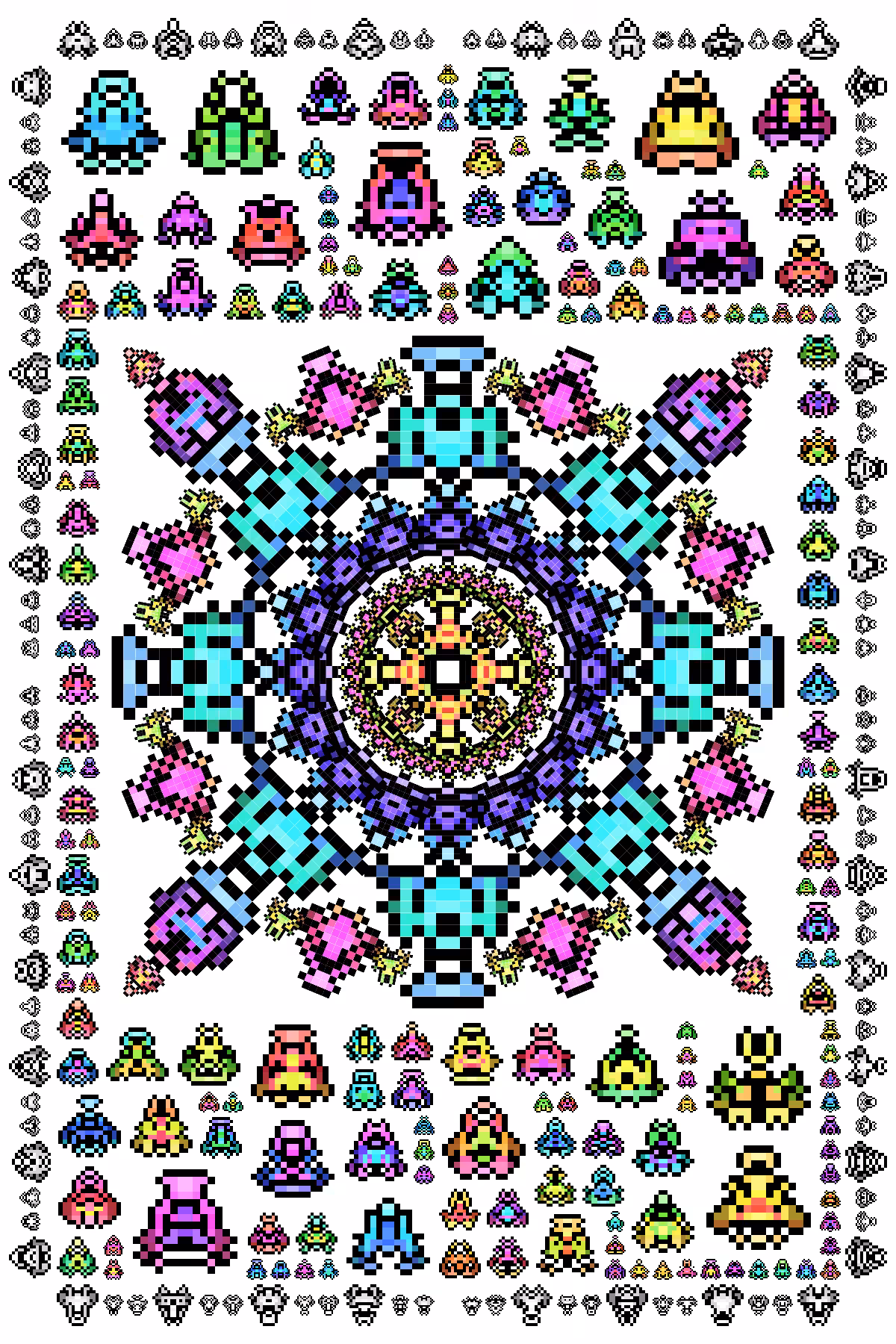 Pixel Spaceships #19