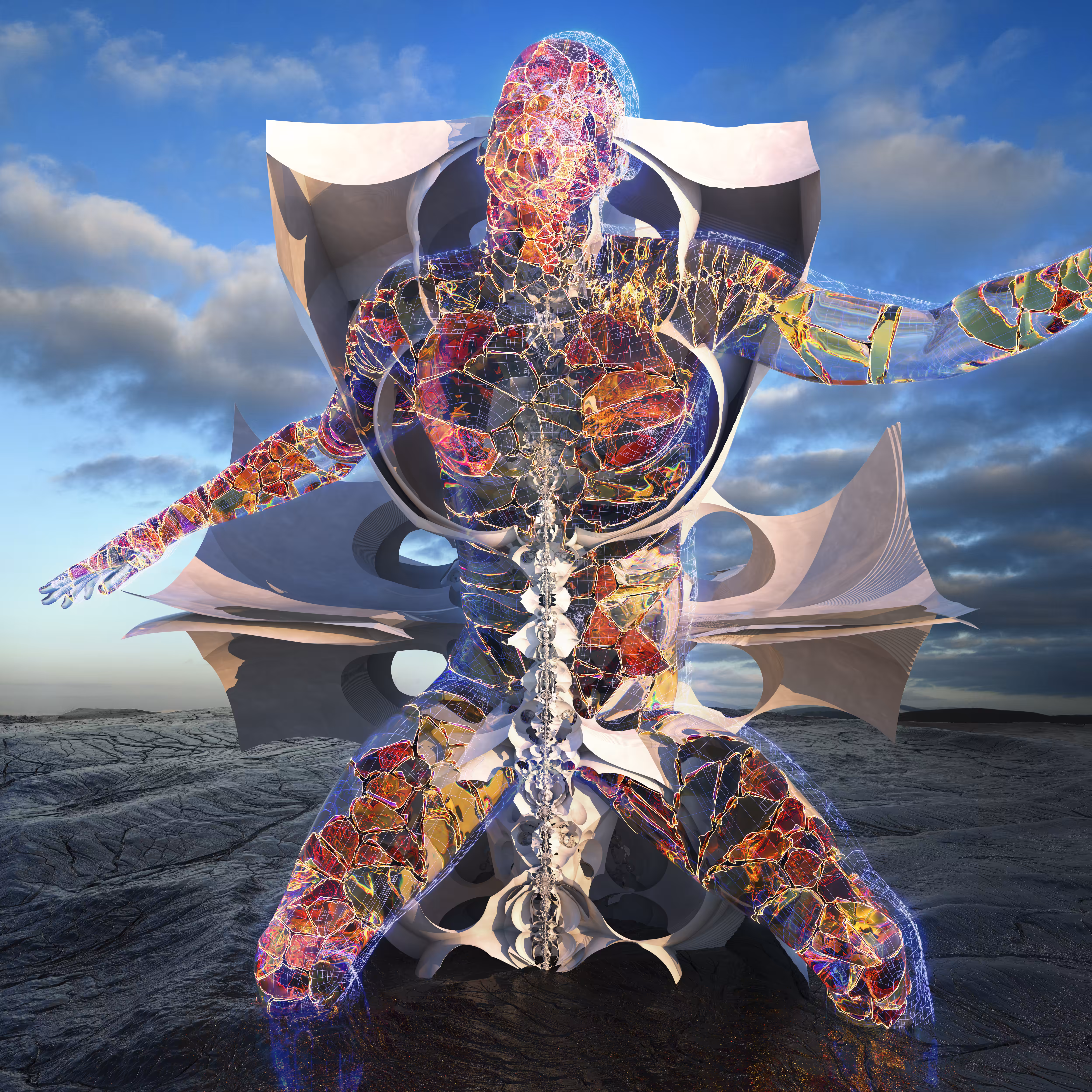 Holographic asynchronism