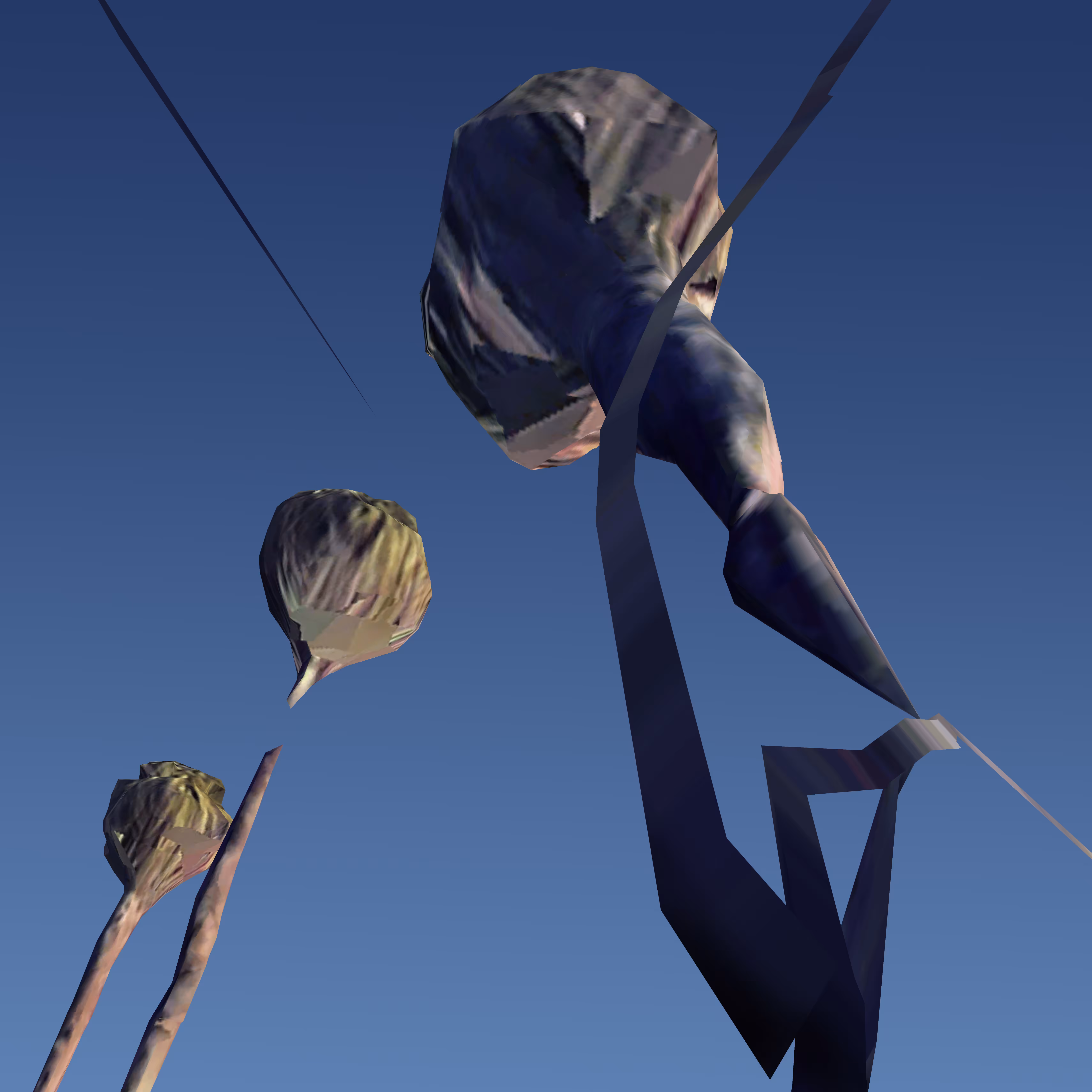 a small collection of trees (ascent, with audience)