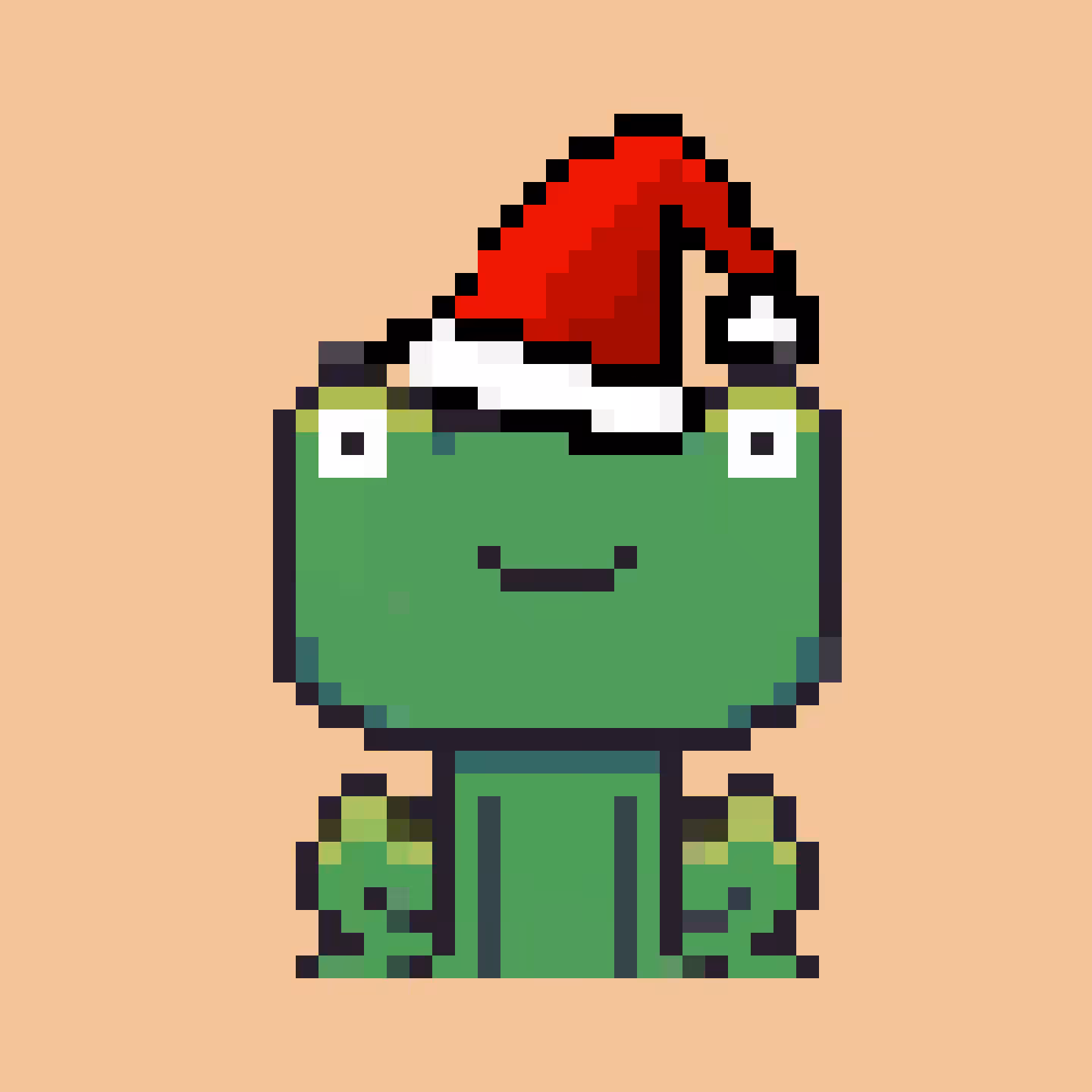 Froggie Christmas Common#2