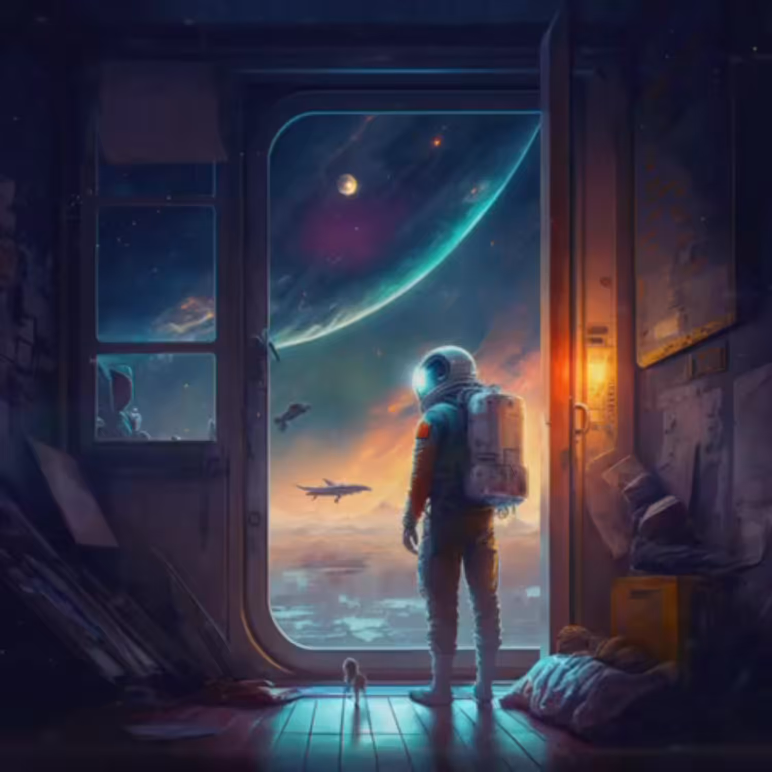 Beyond Earth: A Spaceman's Last Look Home