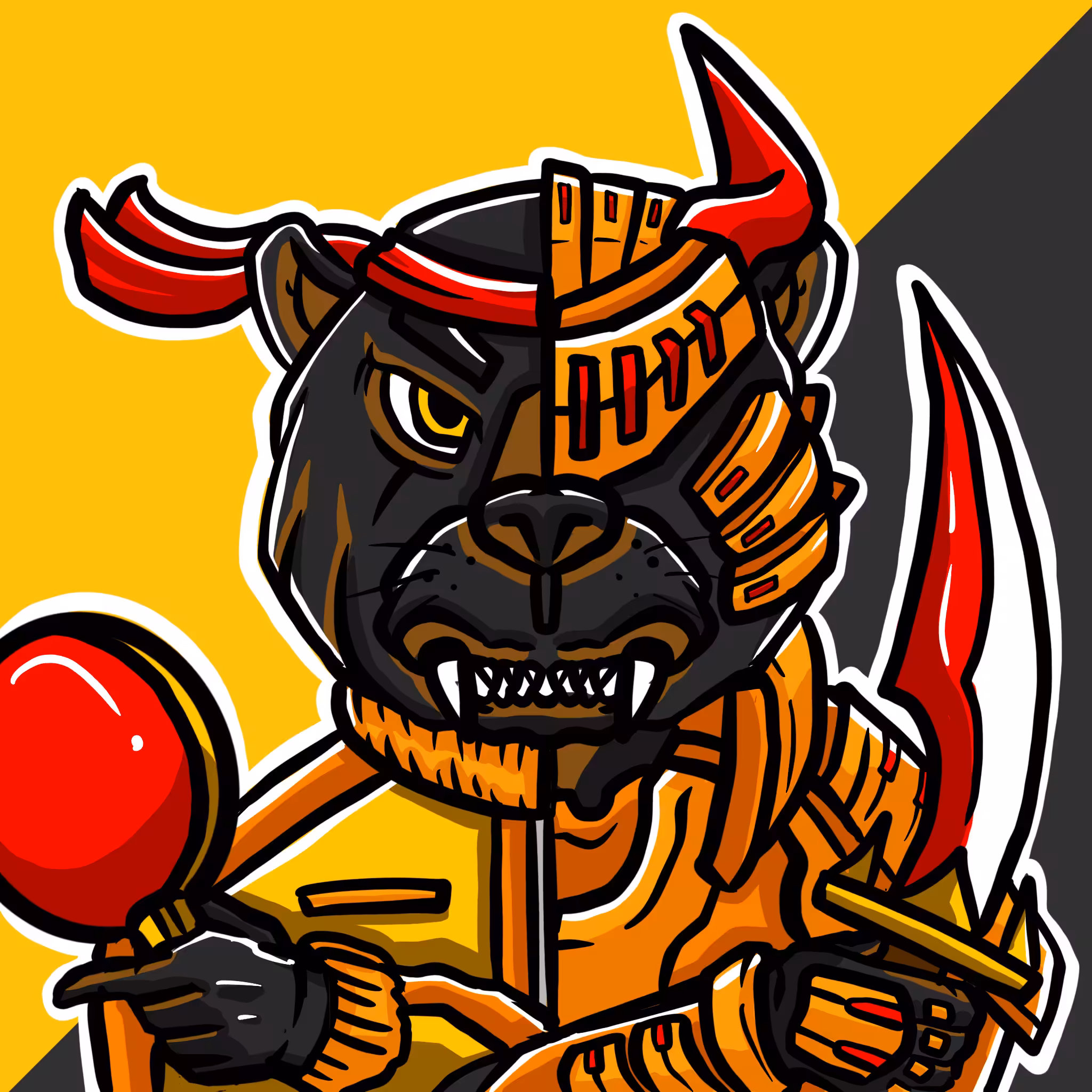 Mirror Zoo: Panther / Killer (rare)
