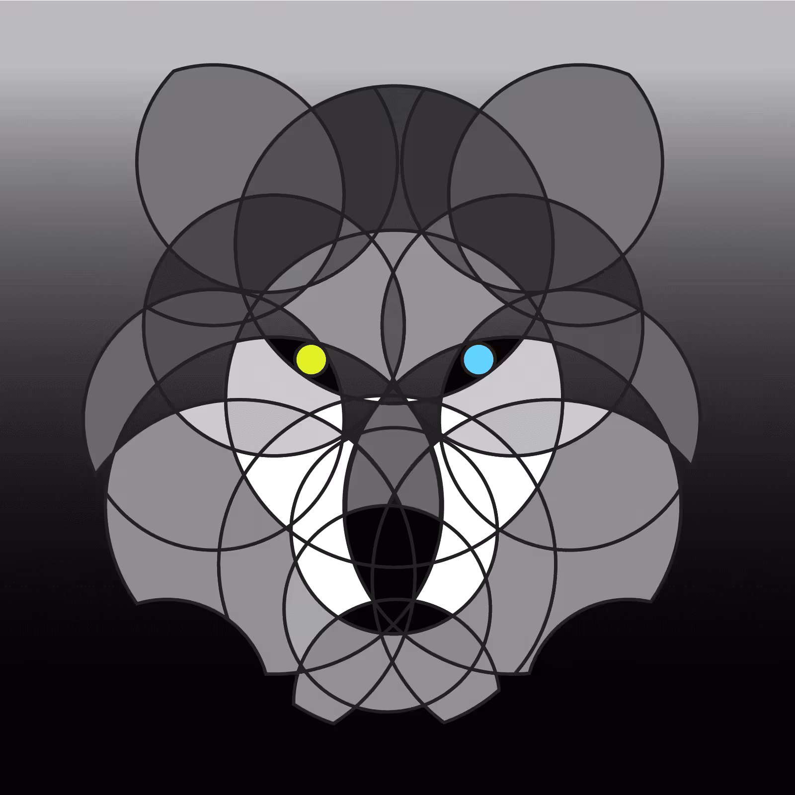 Animal Circle Illustration #002