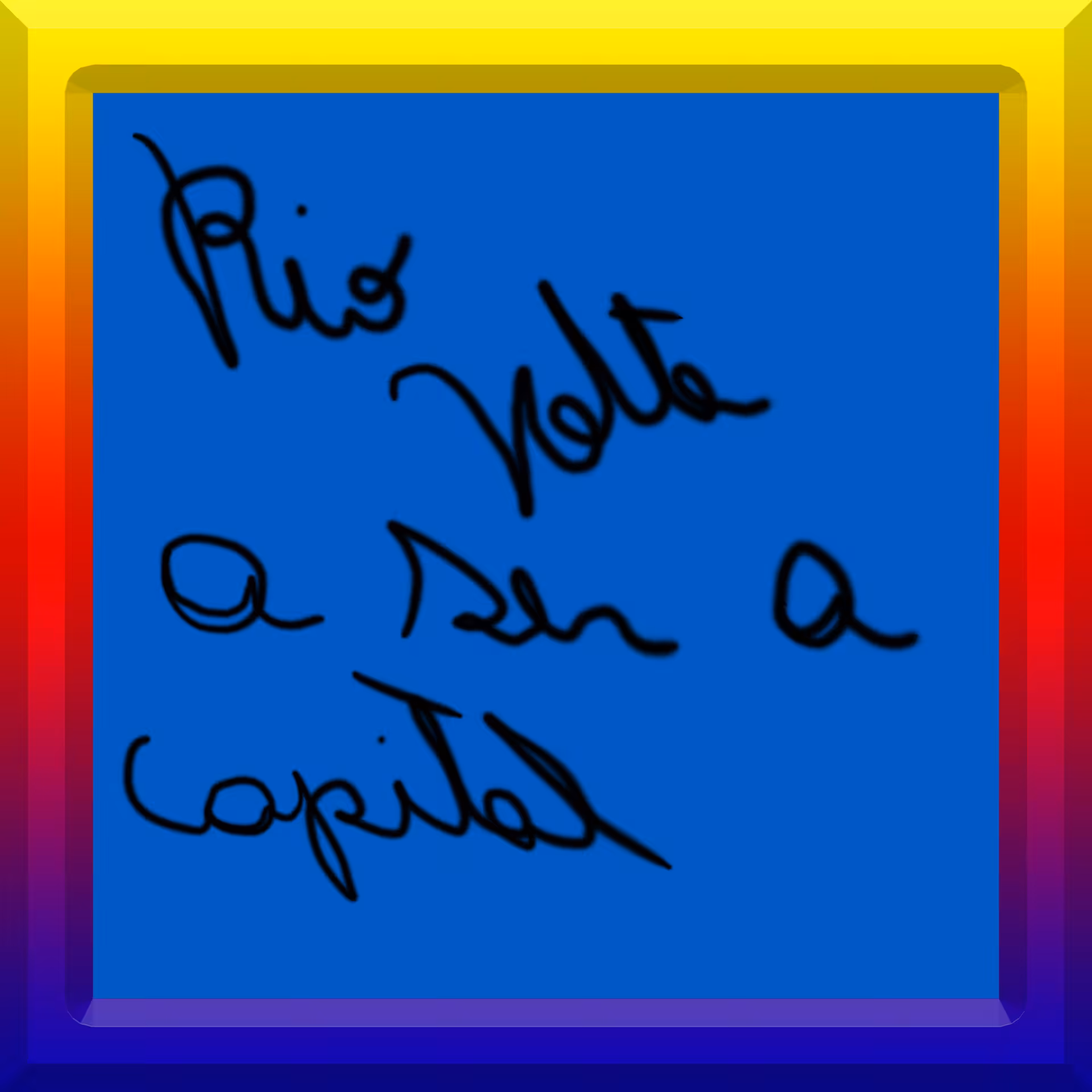 Rio Volta a Ser a Capital