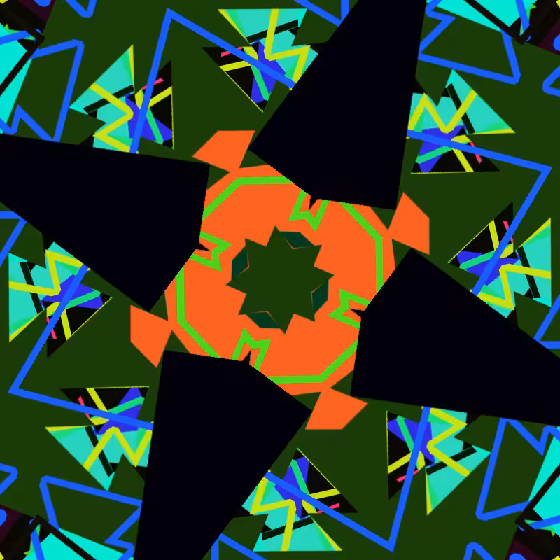 Pre-columbian Kaleidoscope #3
