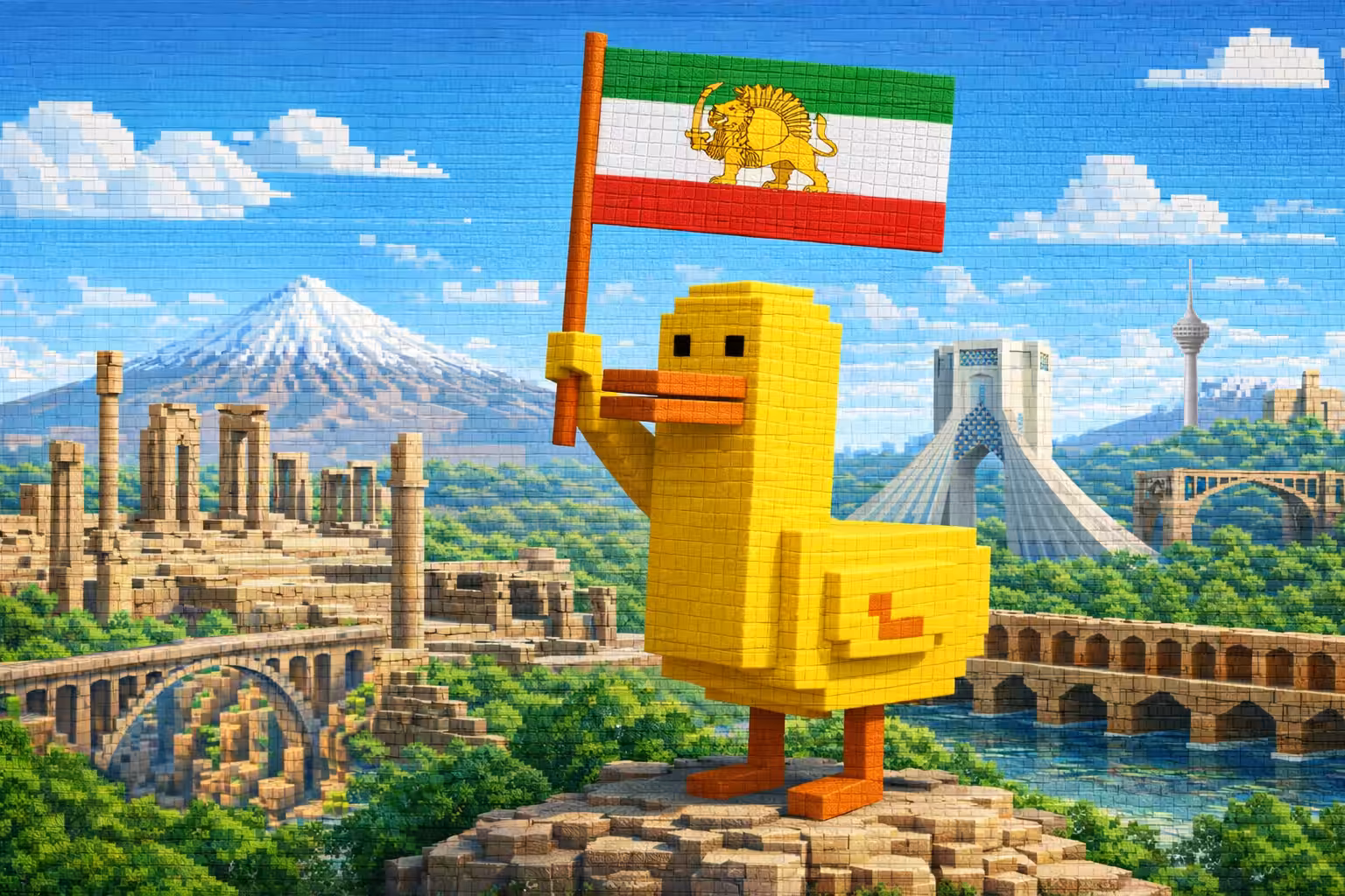 DUDE DUCK GREAT IRAN