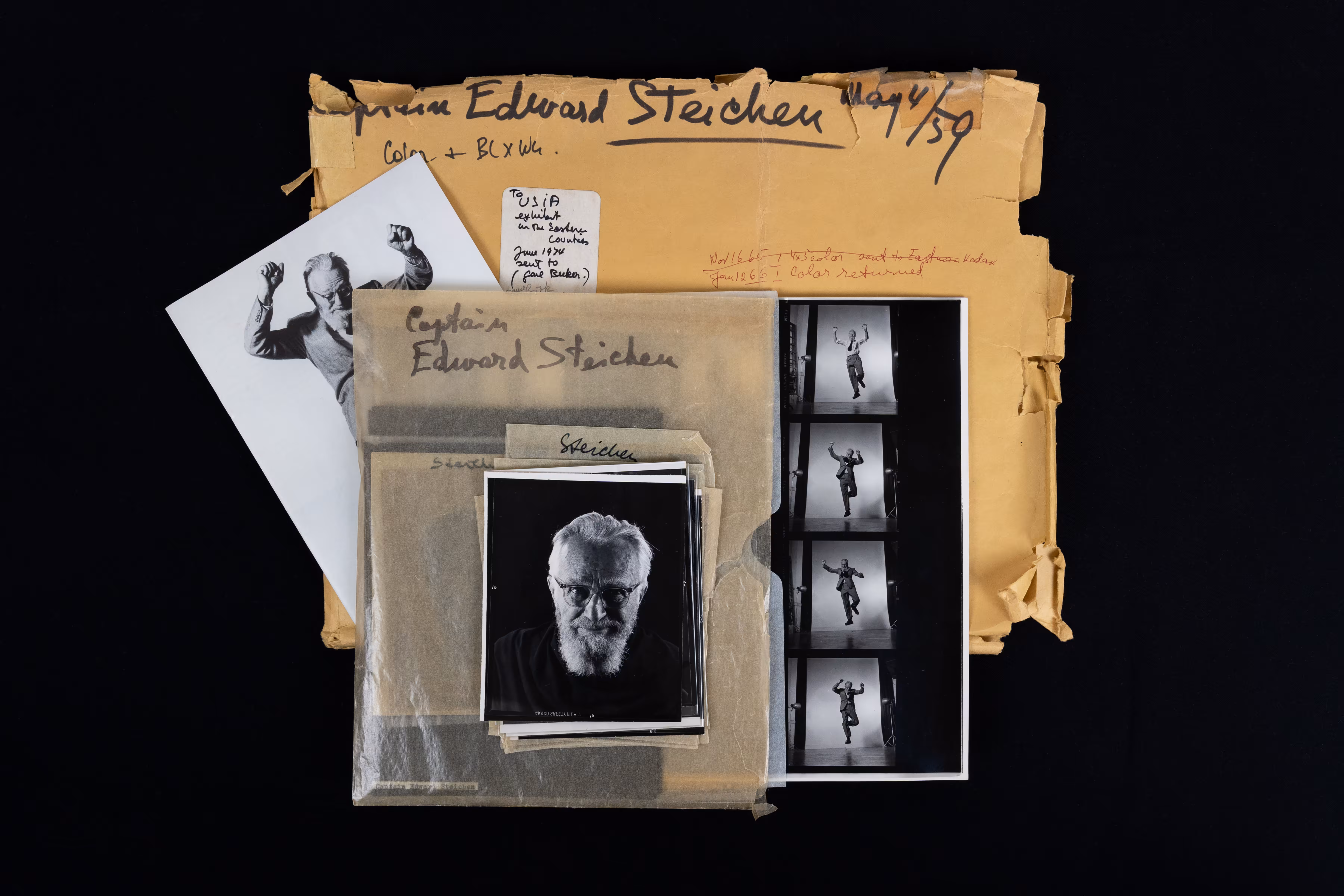 Halsman Archive File 08 -Edward Steichen 1959
