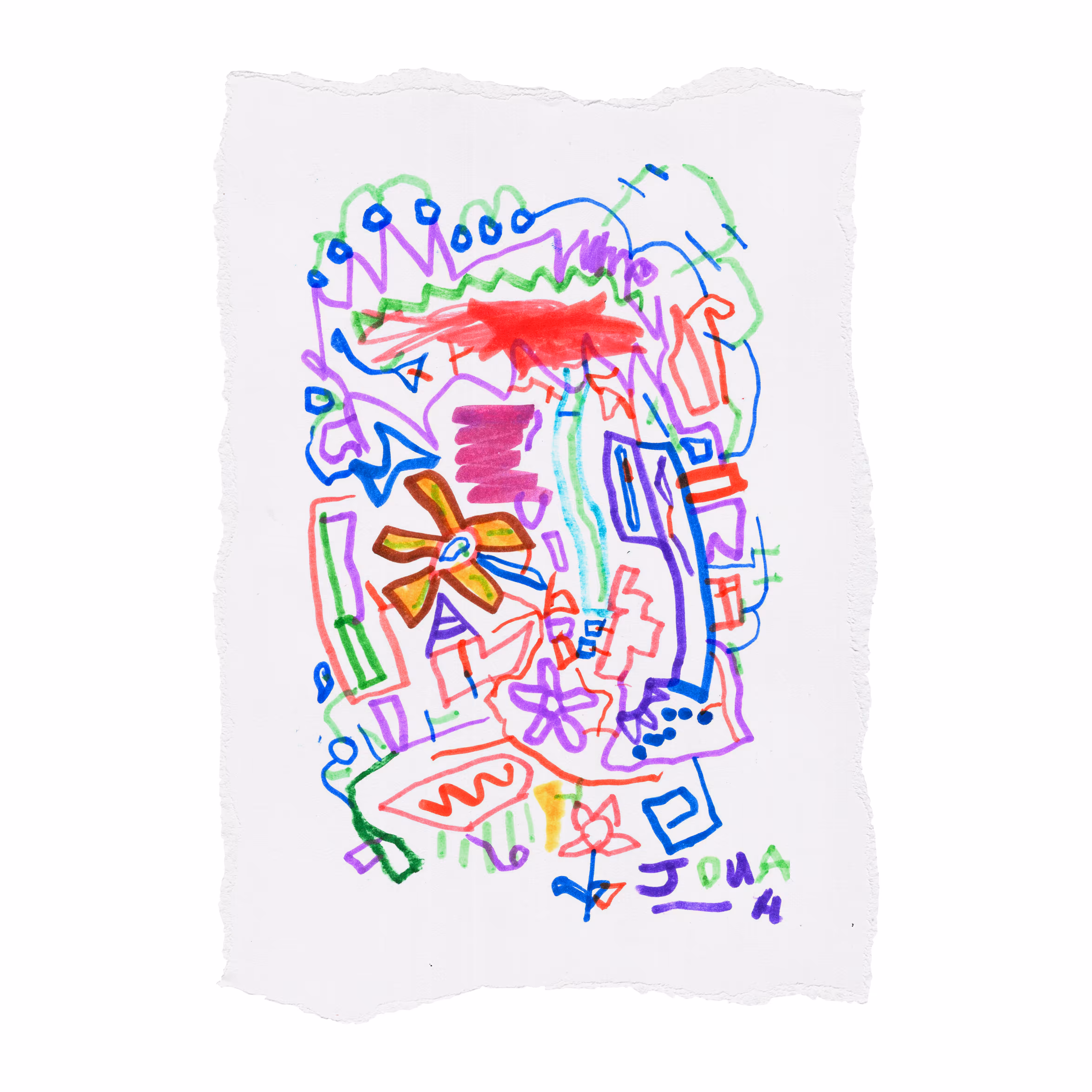 Jonah's Scribbles Collection 004