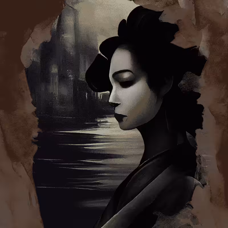 Geisha on the dark #1