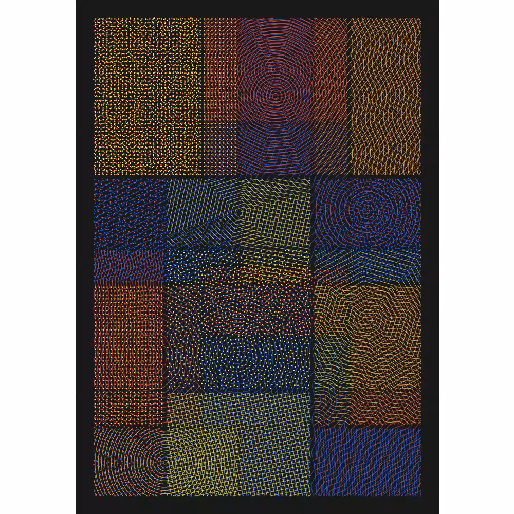 Pattern Grid Chaos  #18
