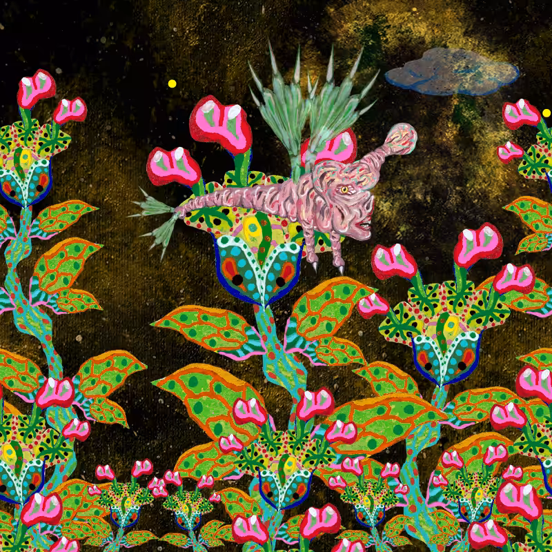 Fireflies and Flower Gardens #53