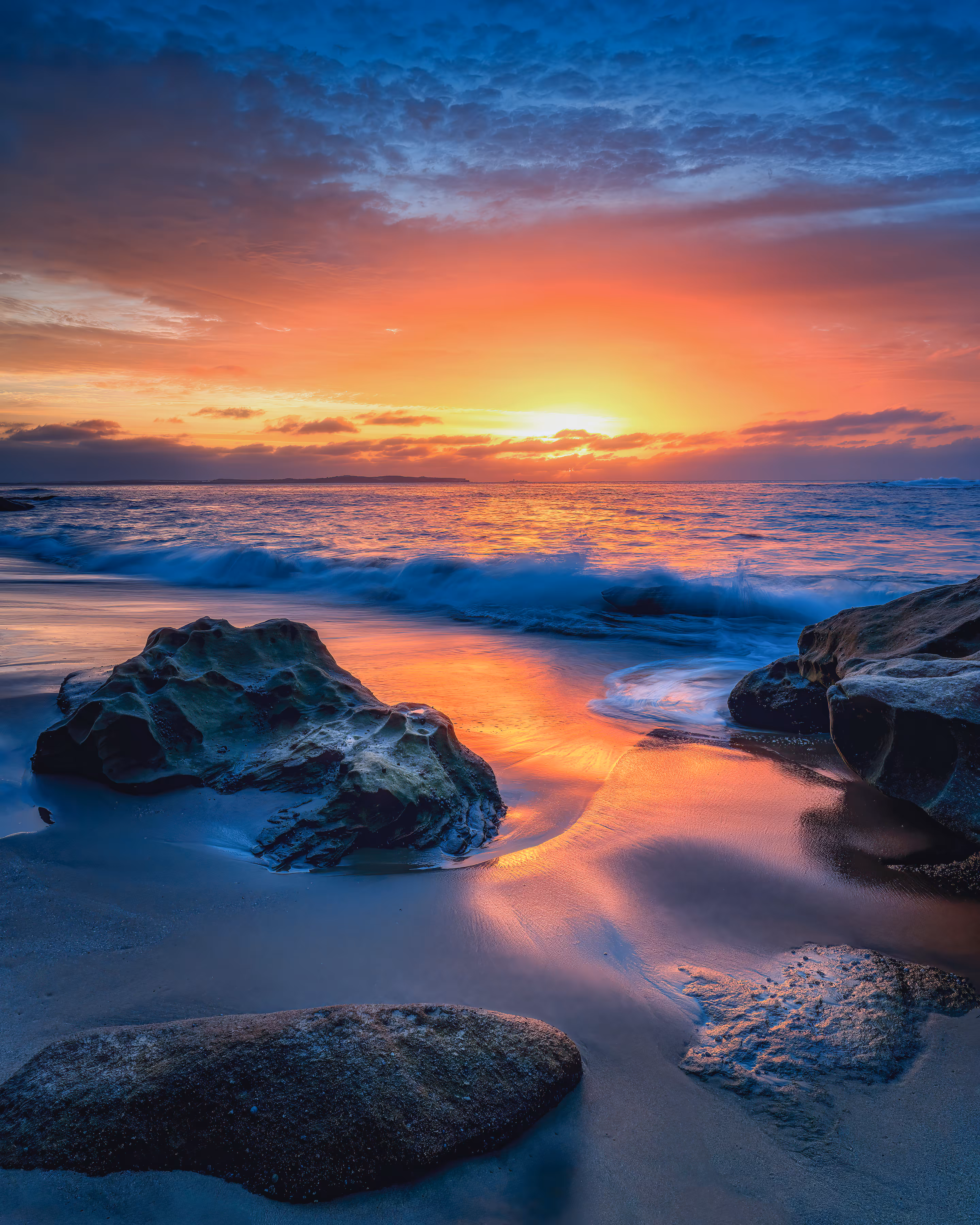 Blue Hour Burn