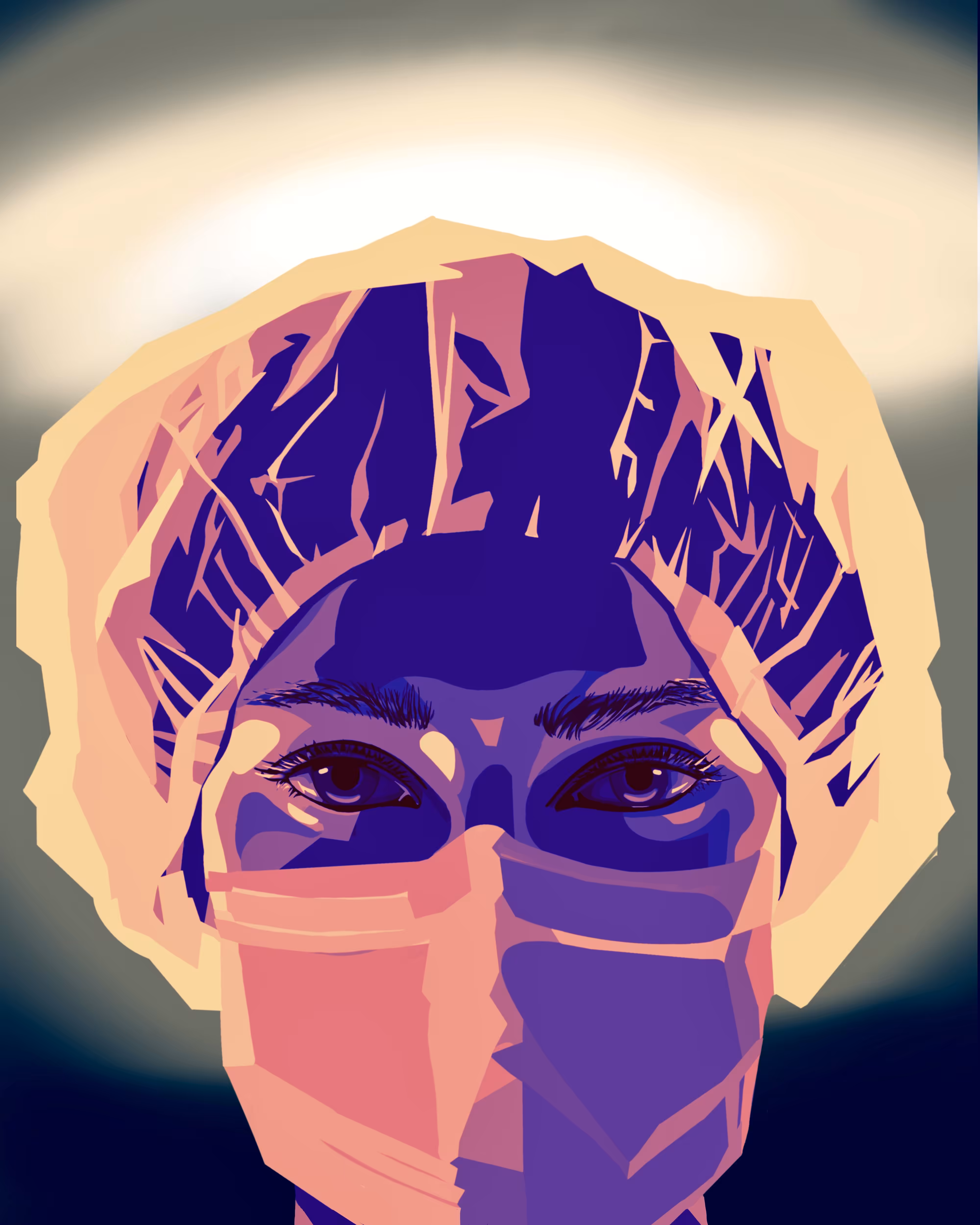 Surgeon. Violet. 
