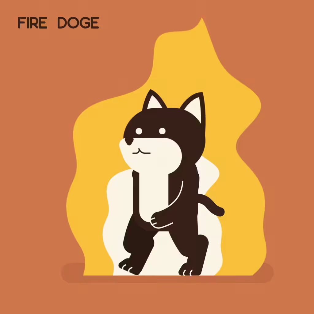 Fire Doge
