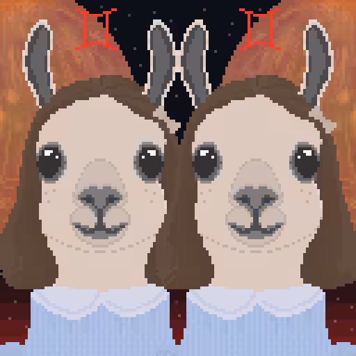 Gemini Llamas - The Shining Twins Edition
