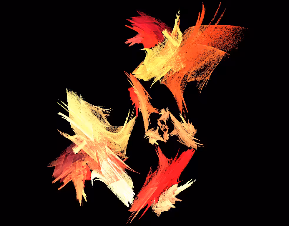 Raw Fractal Series - #029 - Cherry Blossoms 
