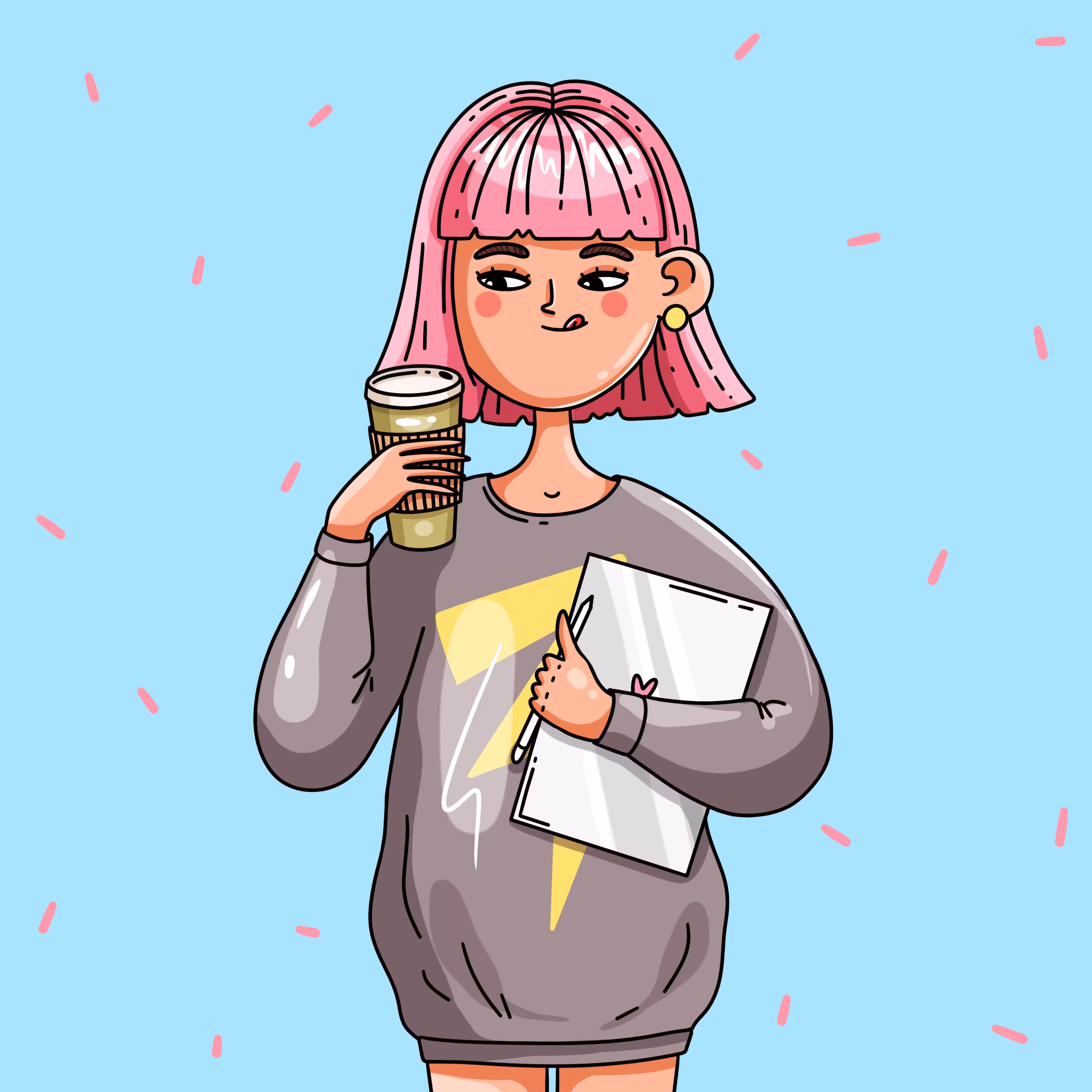 NFT artist girl