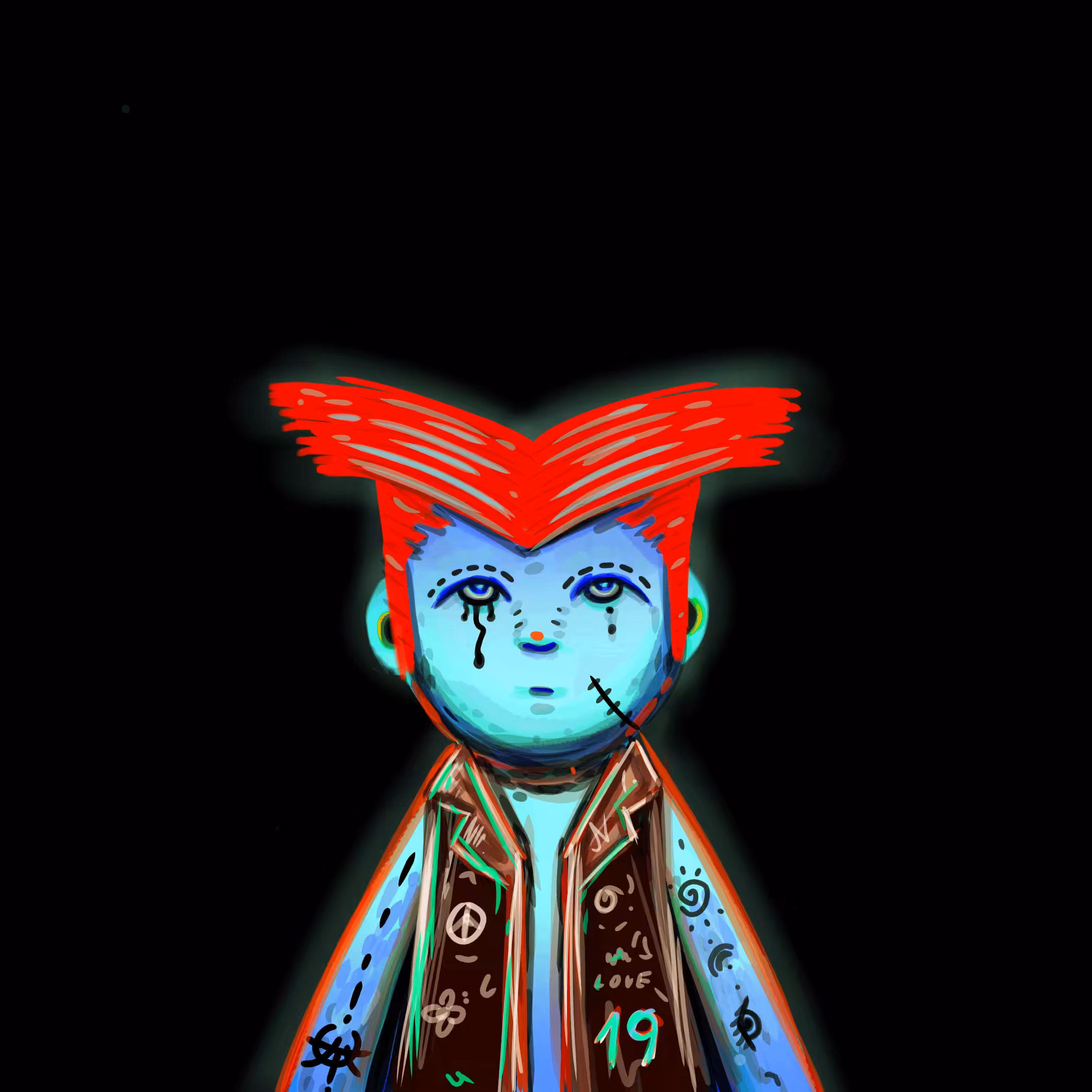 WEIRD DOLL #019