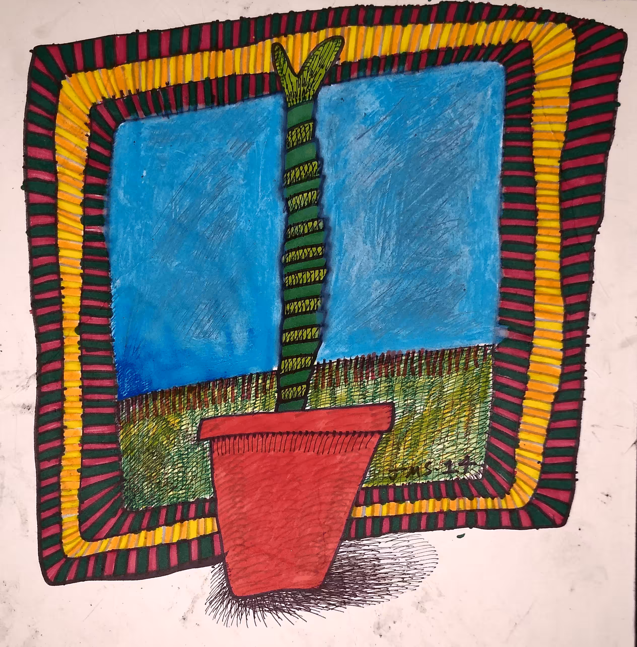 Cactus Comix - Jon Sarkin #046-BI