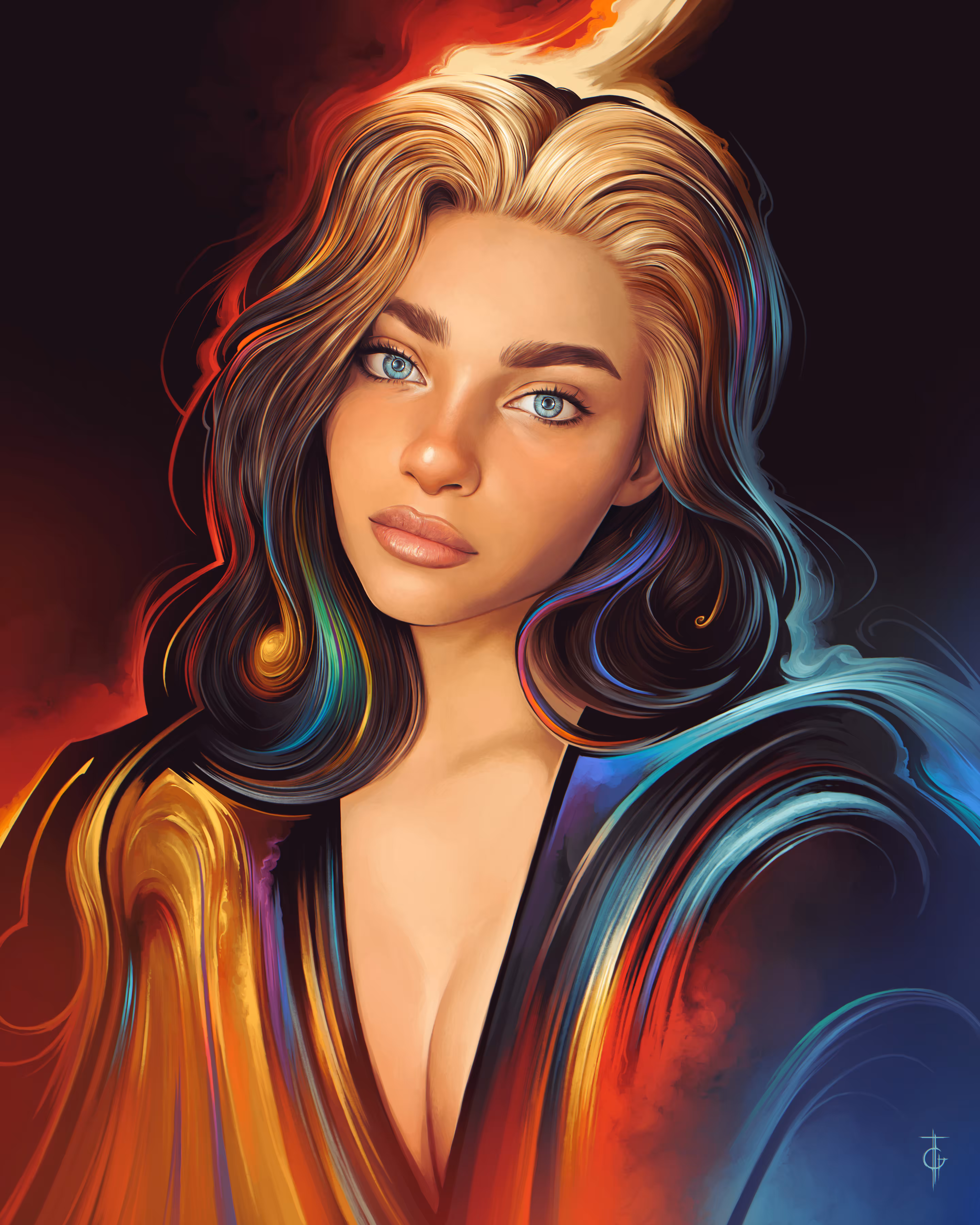 Burst of Color