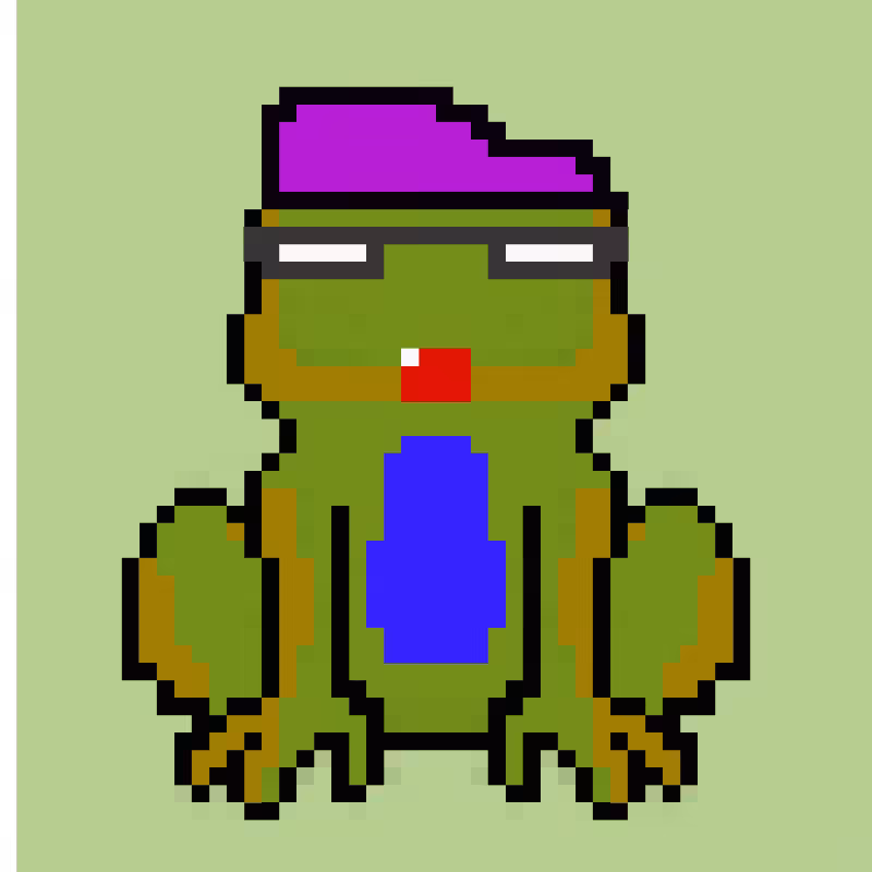  Whimsical Frog Family  #4