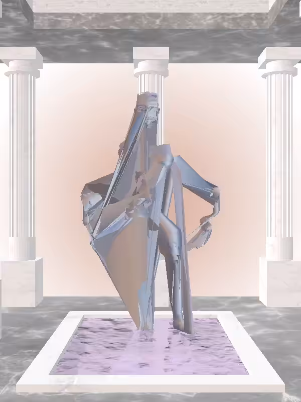 HeavenComputer: The Loser Stealth Dark Blue Woman #7169
