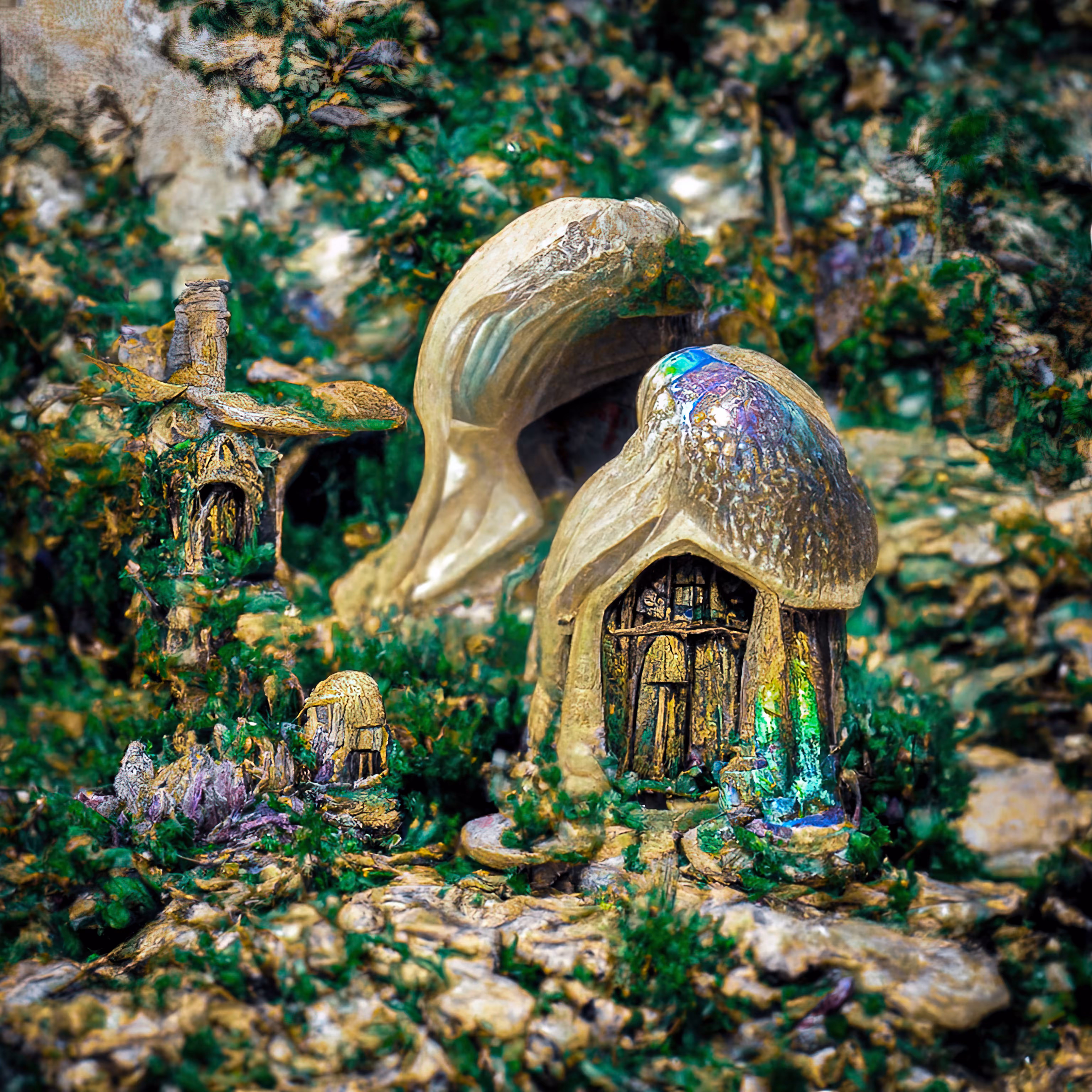 Enchanted Mushroom Cottage