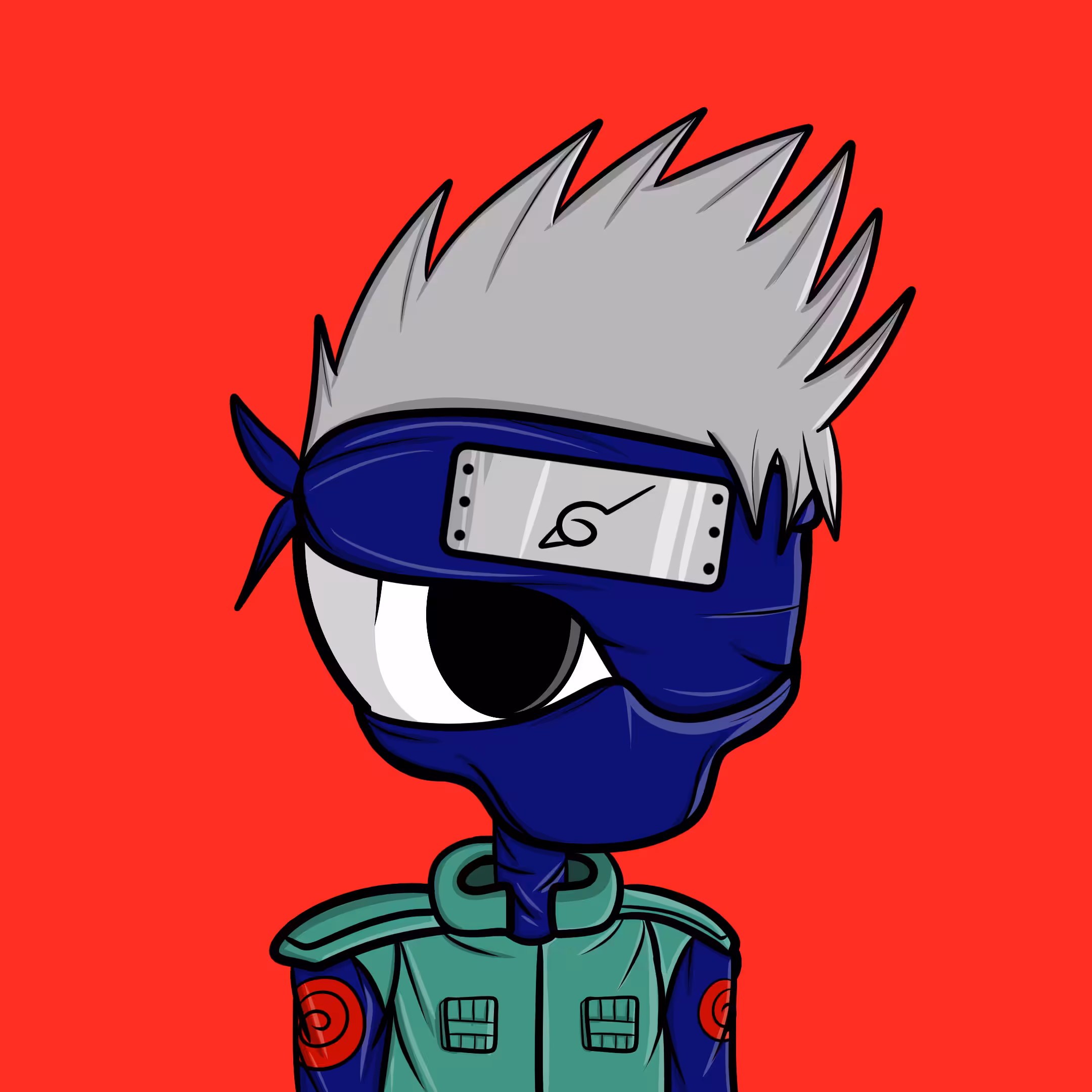 Edgar The Skeleton - Kakashi #238