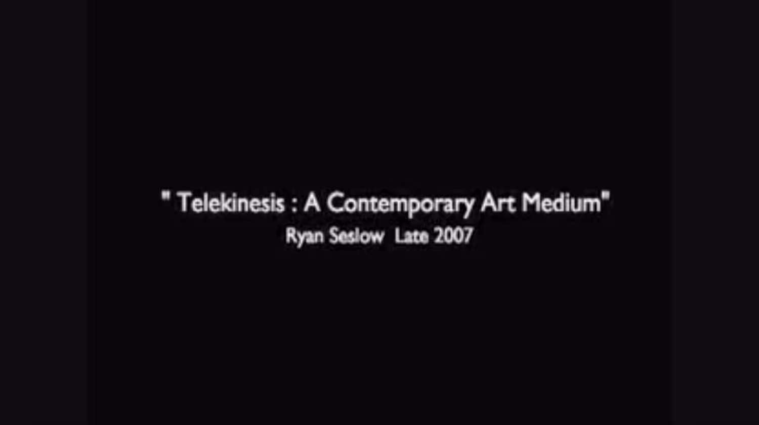 17 Years in the Making: The 1st Telekinesis Conceptual Art NFT