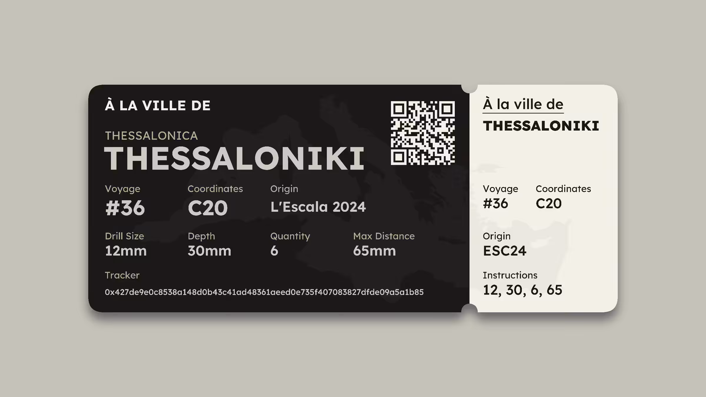 À la ville de #36