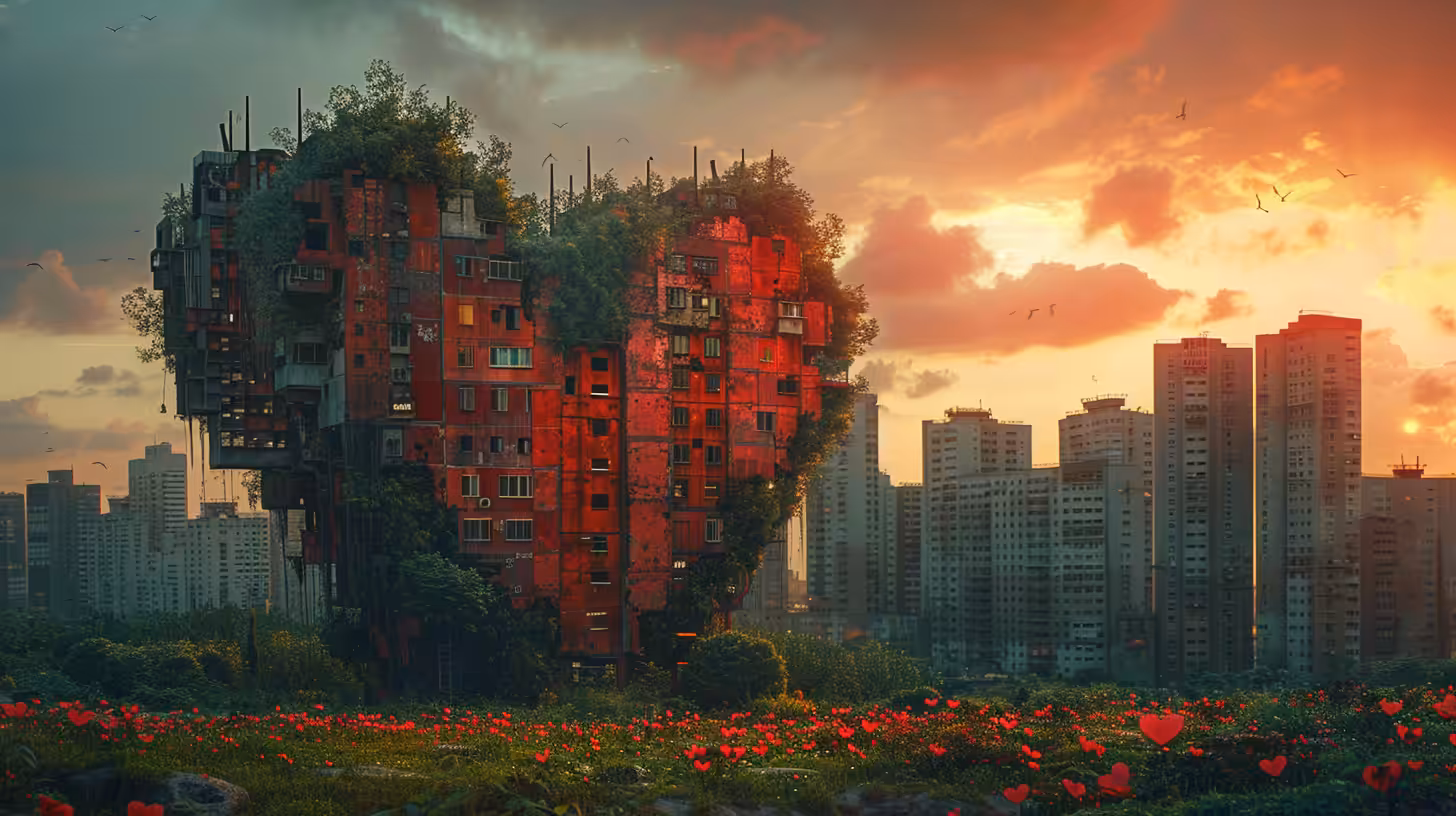 Oasis of a forgotten city
