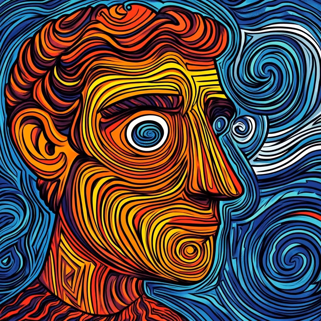 SpinningHead #001