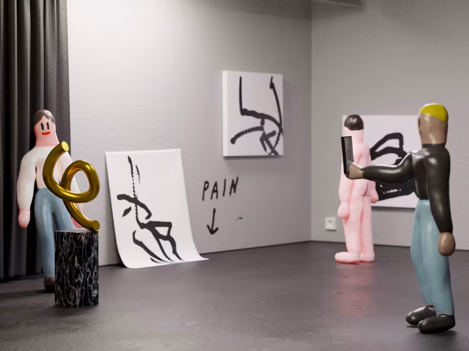 Meanwhile At The Contemporary Art Gallery