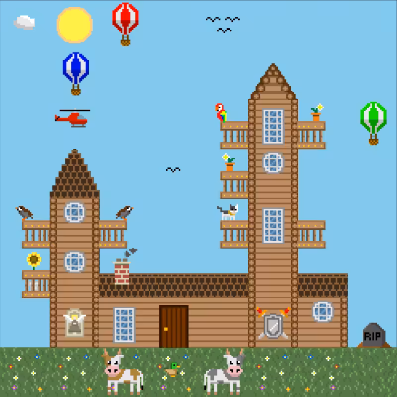 2D Mansion #896