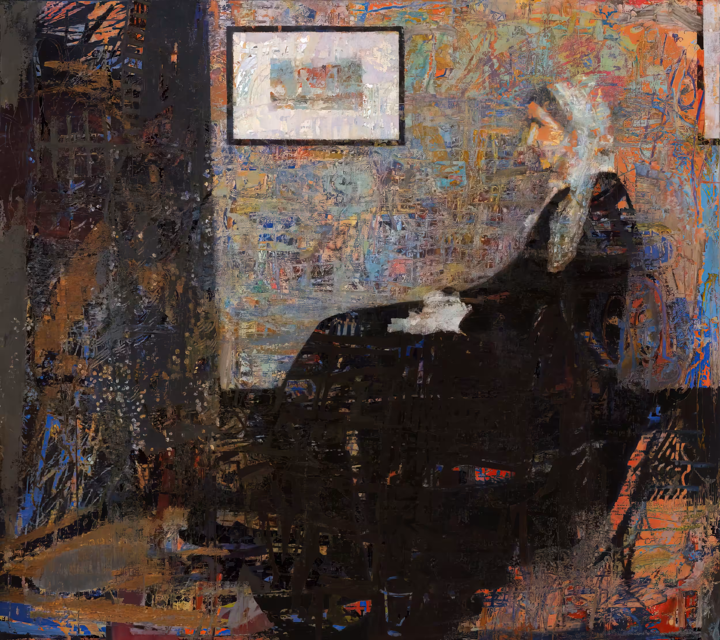 Whistler's Mother Expressionism #25