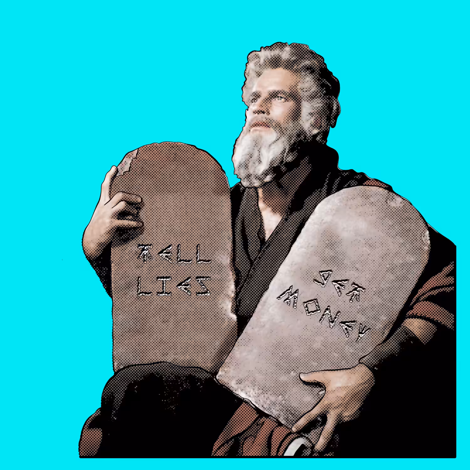 "The Commandments" BLUE edition - by BENG (1 of 1 + REDEEM code)
