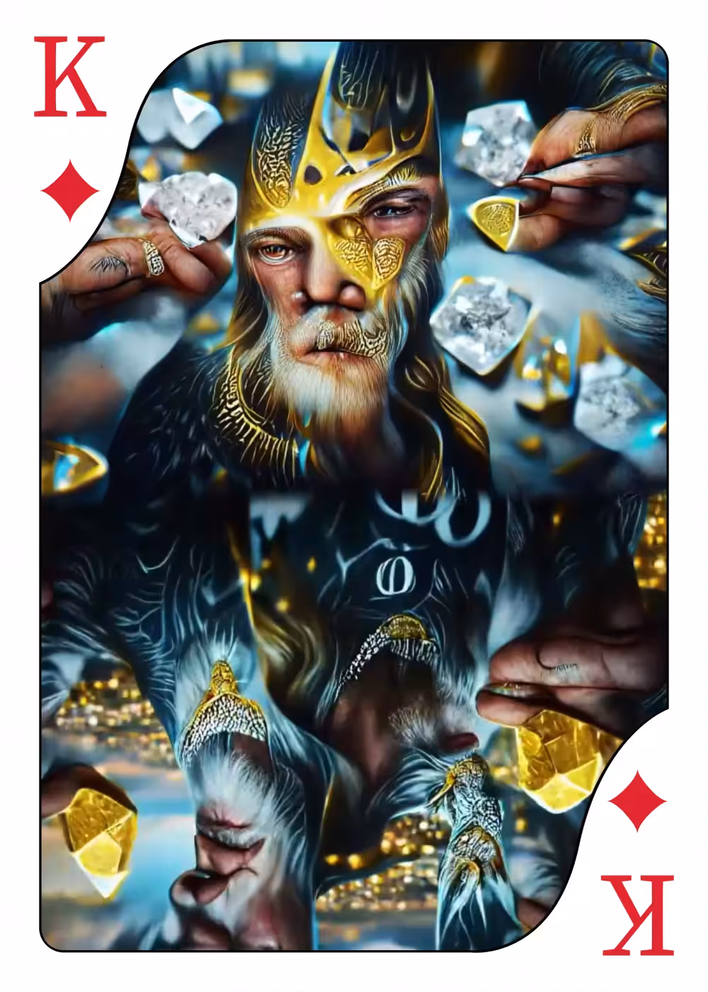 King of Diamonds ♦ Odin, the One Eyed King